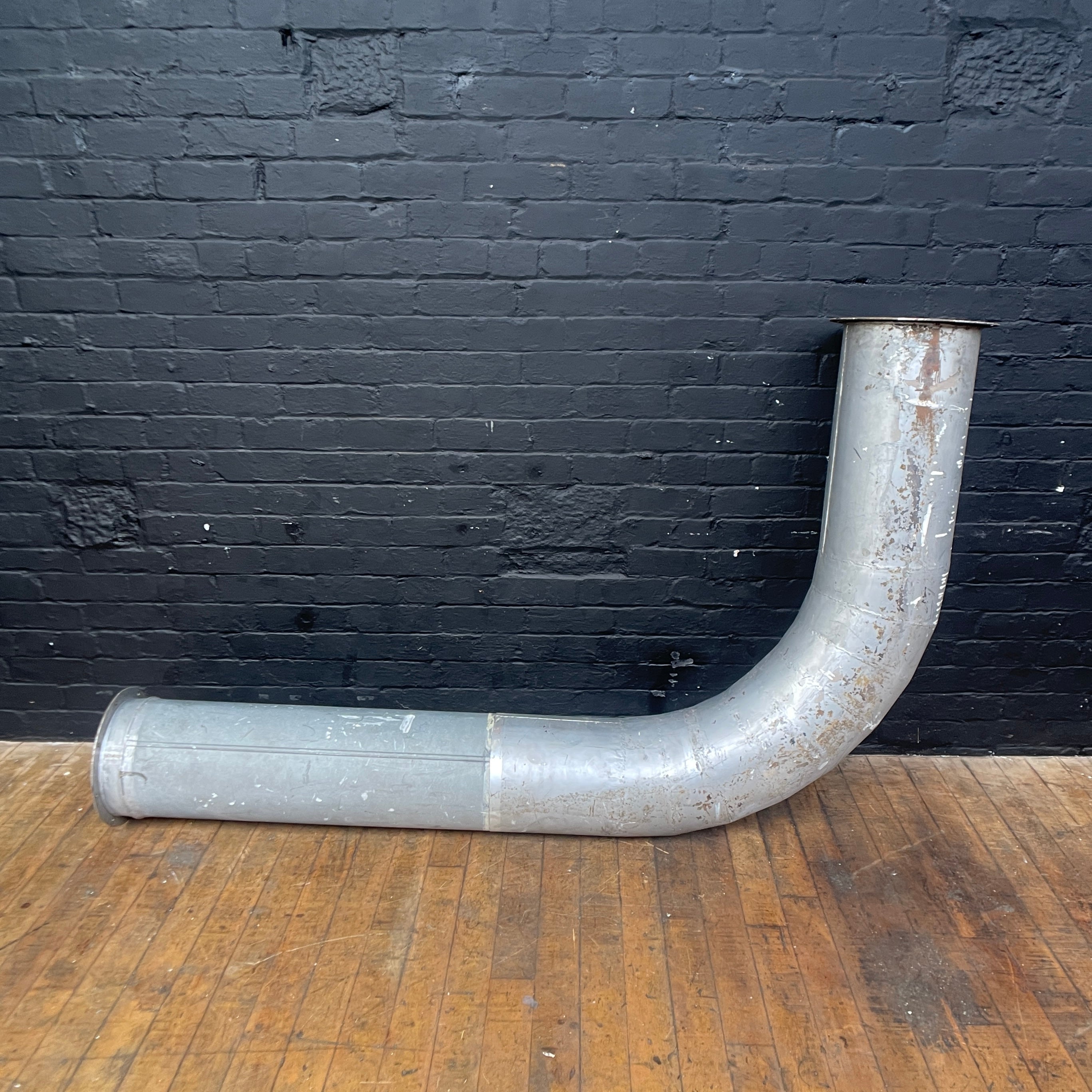 Industrial powerhouse props prop rental hire vintage movie film set dec vent vents tube galvanised duct ducting flue steel
51