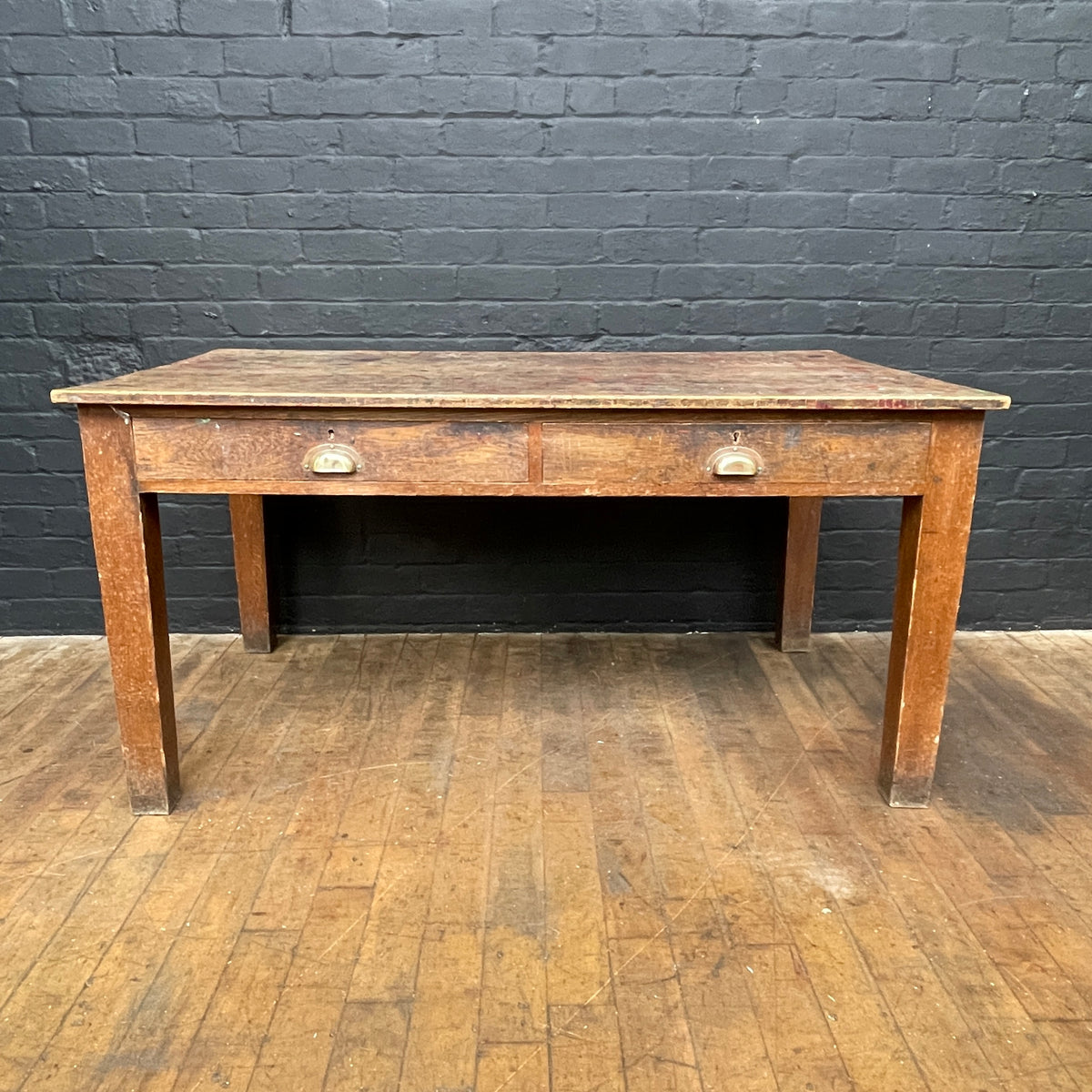 Oak desk