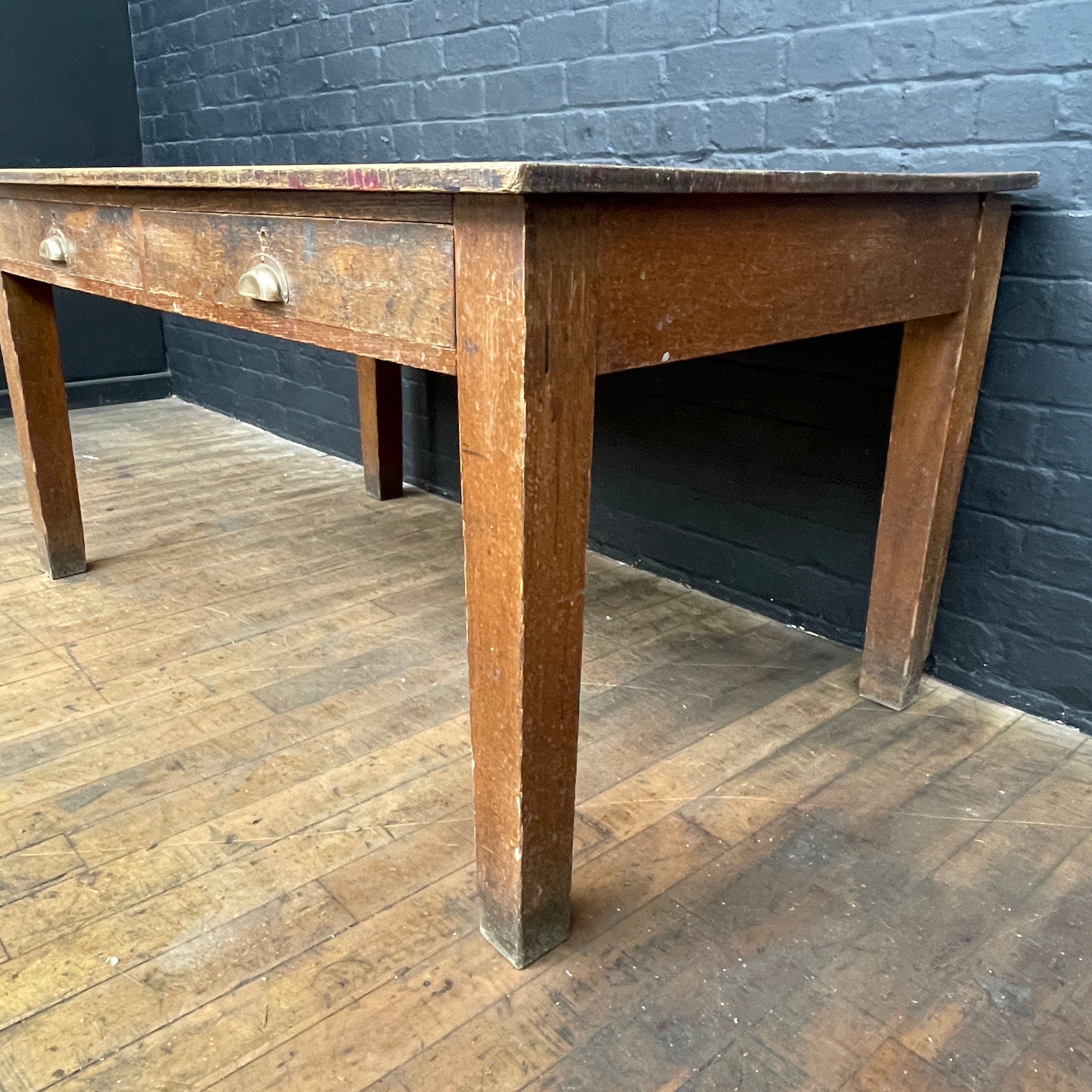 Oak desk