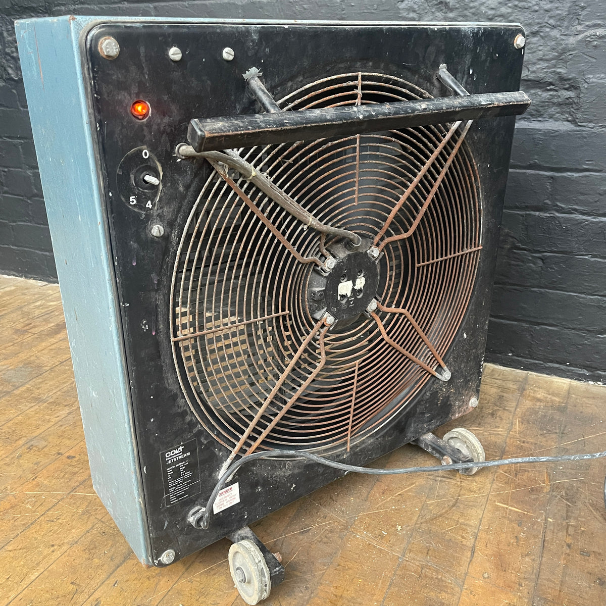 Colt International industrial Jetstream electrical fan 1975-1985 Qty 1