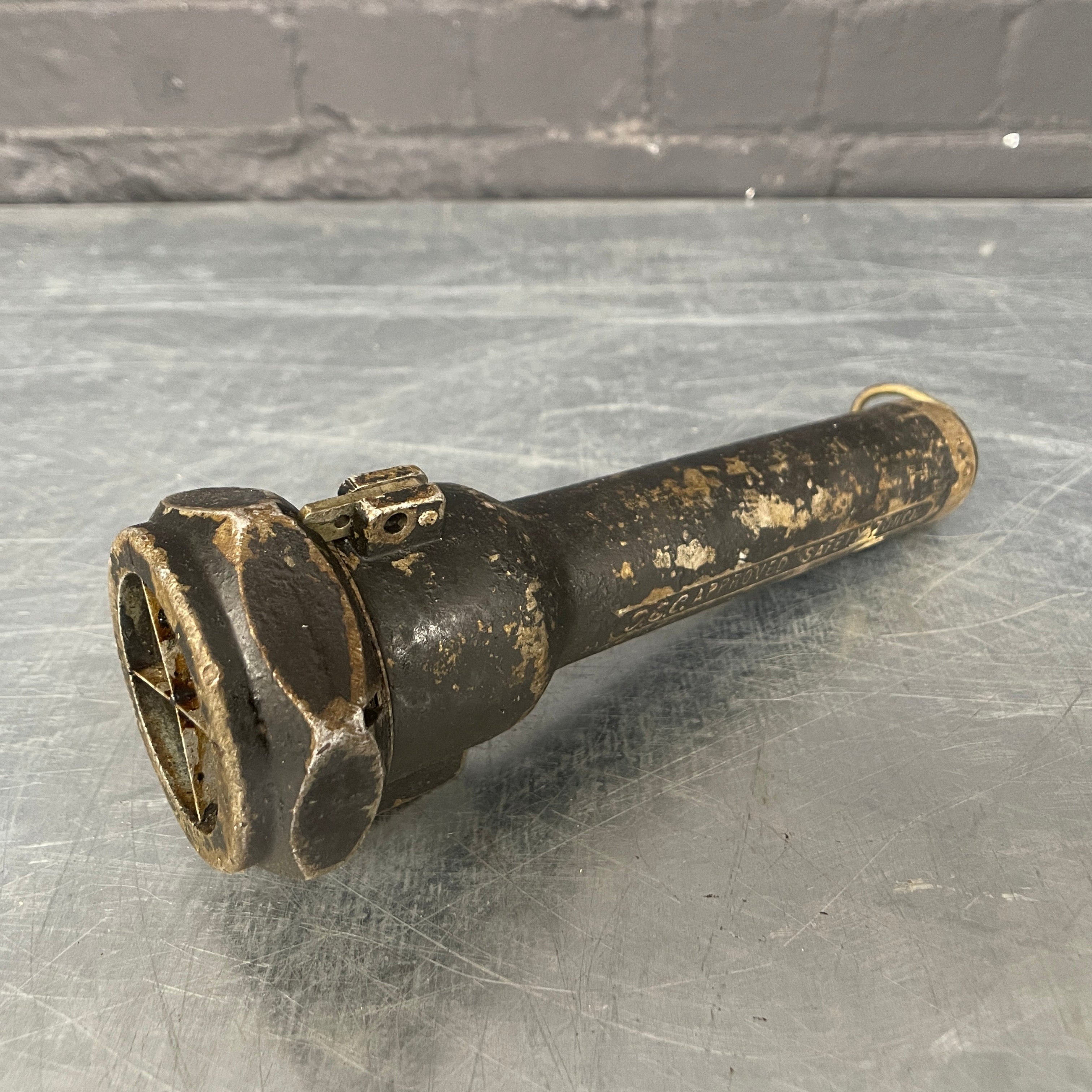 Industrial powerhouse props prop rental hire vintage movie film set dec GEC heavy battery torch