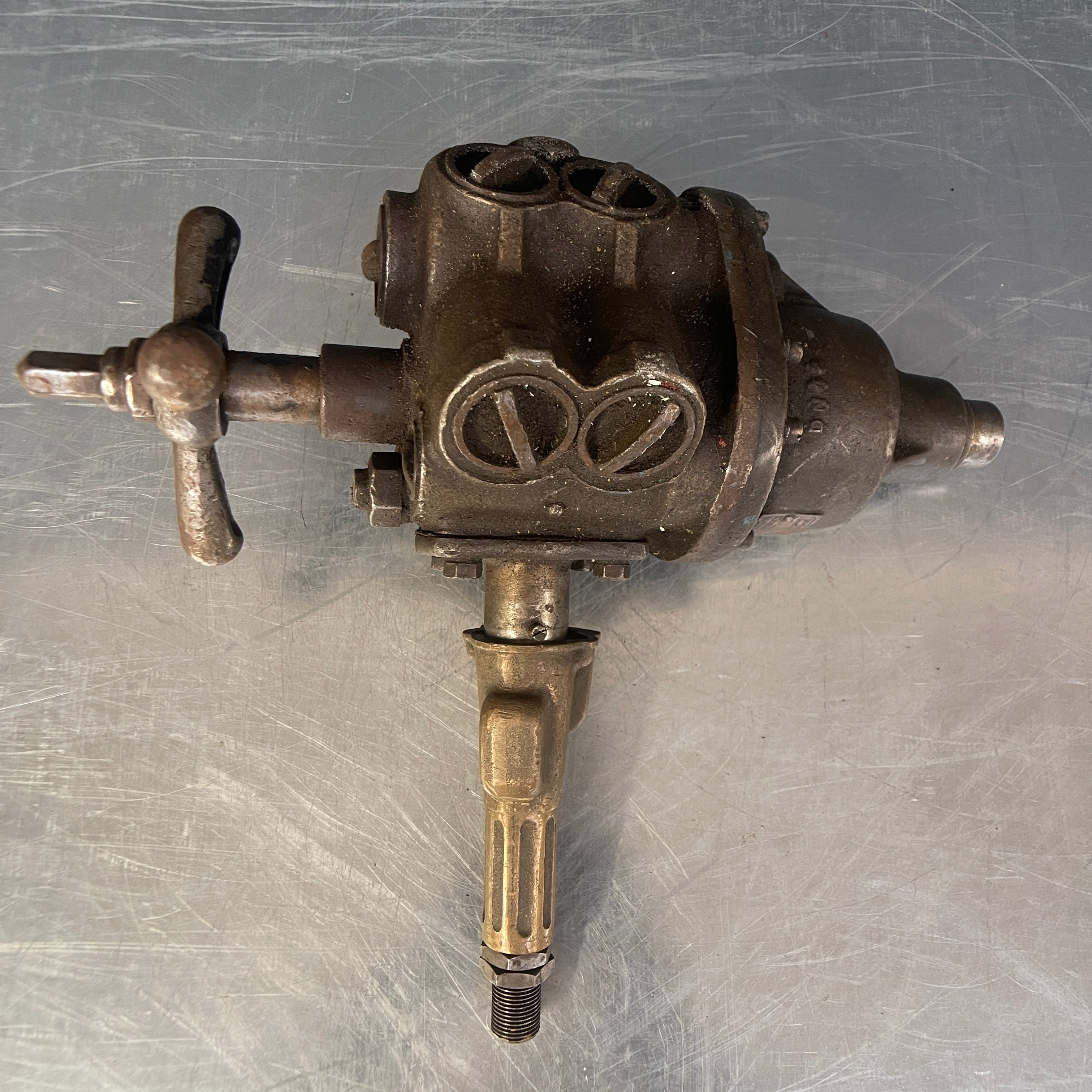 Industrial powerhouse props prop rental hire vintage movie film set dec beast drill driver