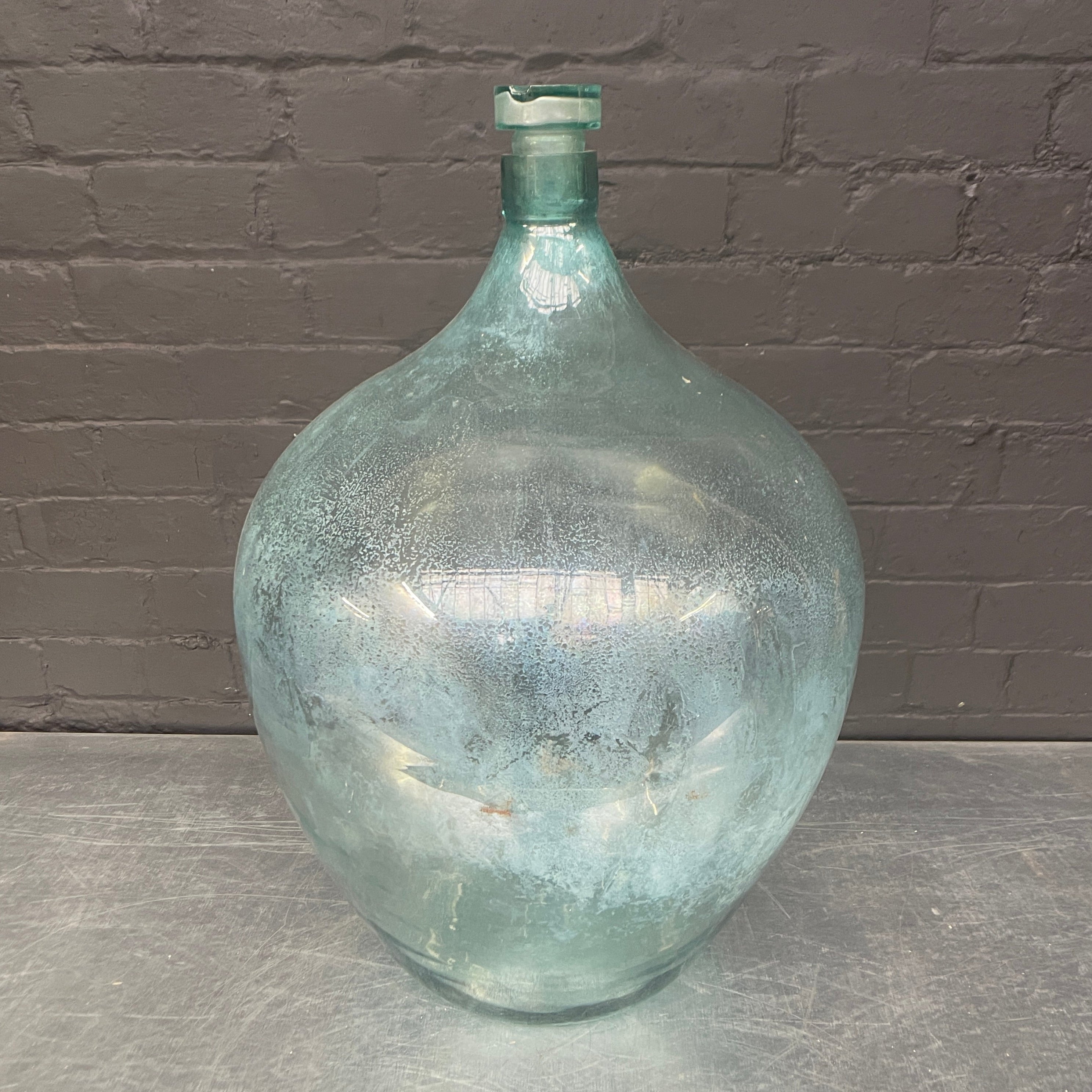 Industrial powerhouse props prop rental hire vintage movie film set dec glass demijohn carboy 11