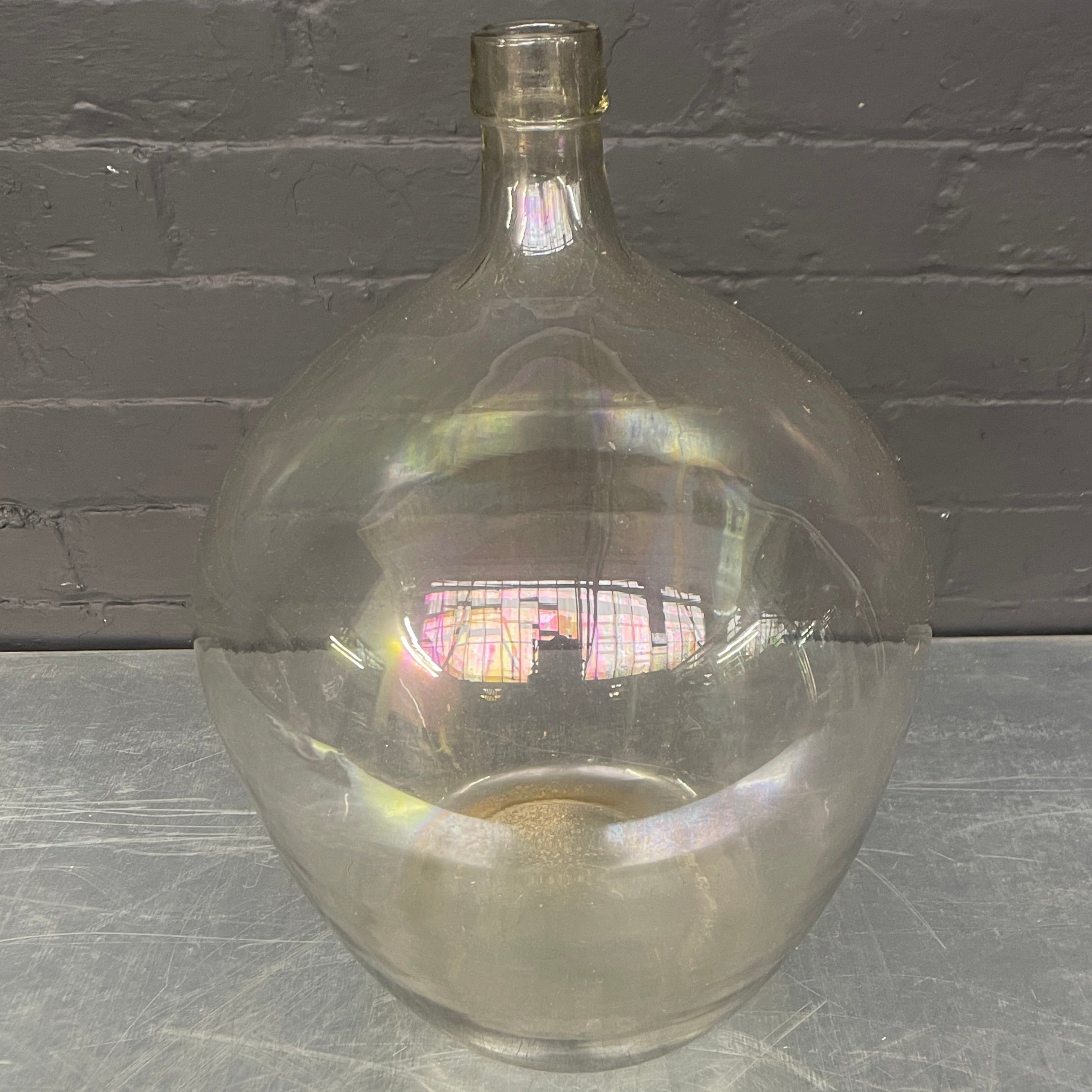 Industrial powerhouse props prop rental hire vintage movie film set dec glass demijohn carboy 8