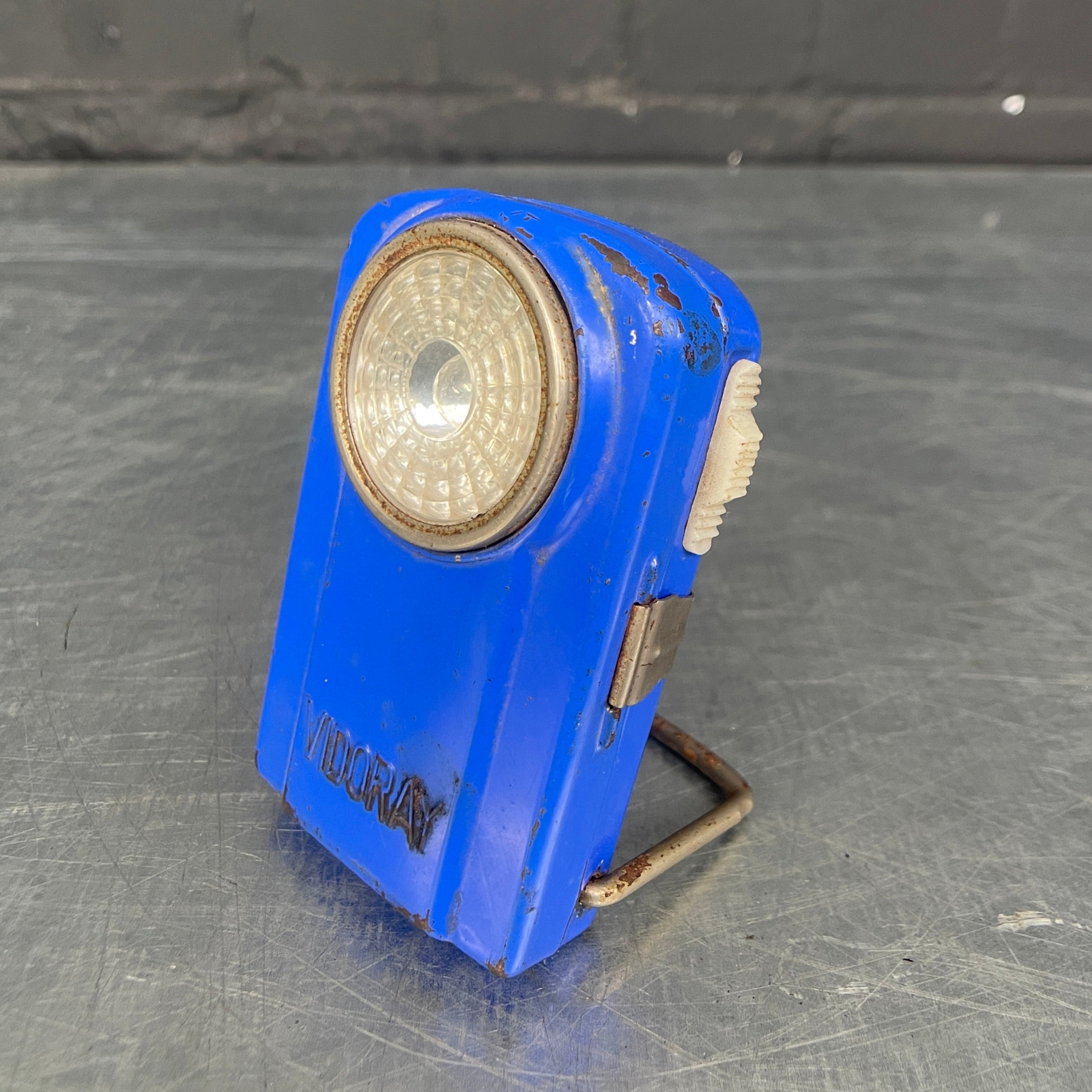 Industrial powerhouse props prop rental hire vintage movie film set dec light lighting vidoray blue