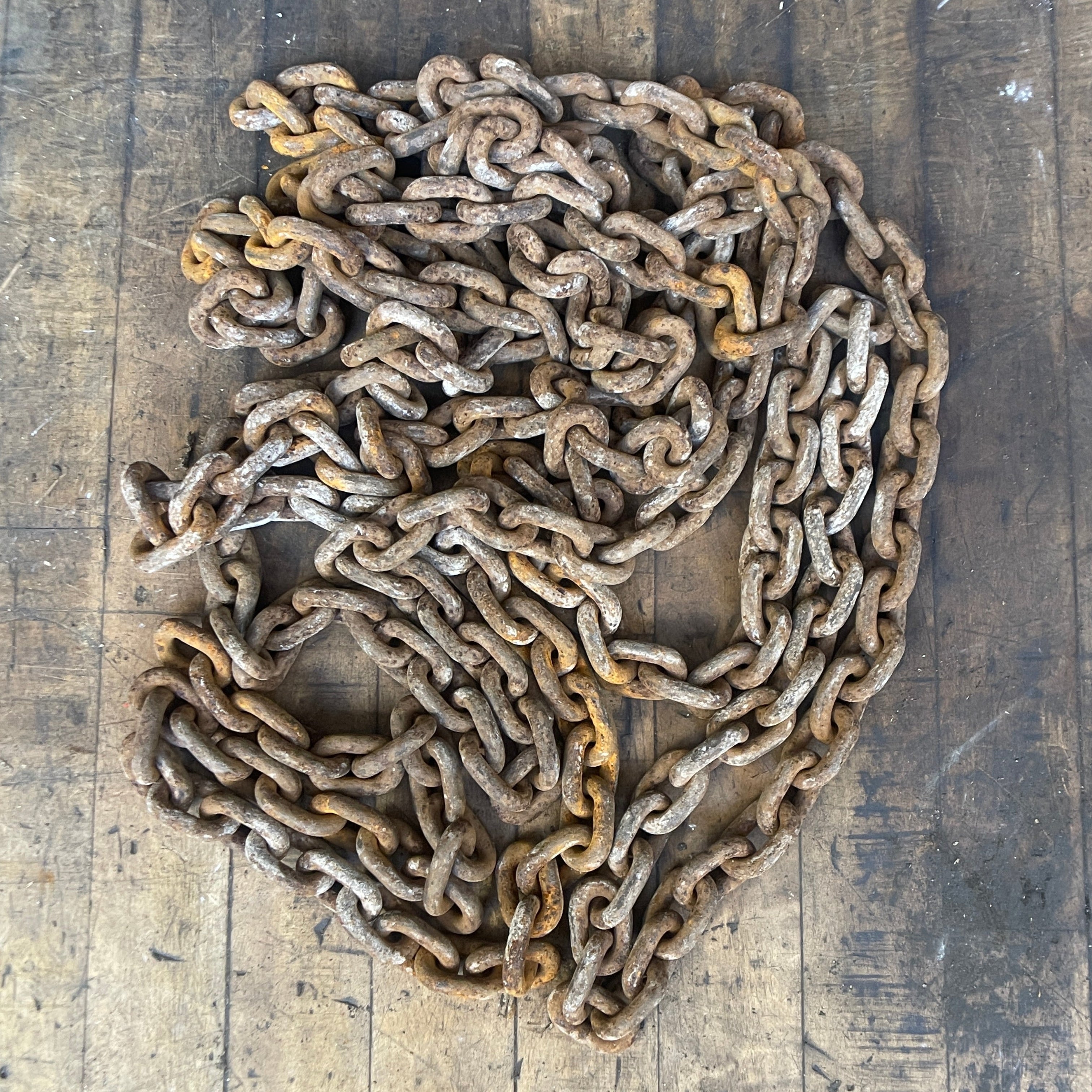 Industrial powerhouse props prop rental hire vintage movie film set dec rusty long chain