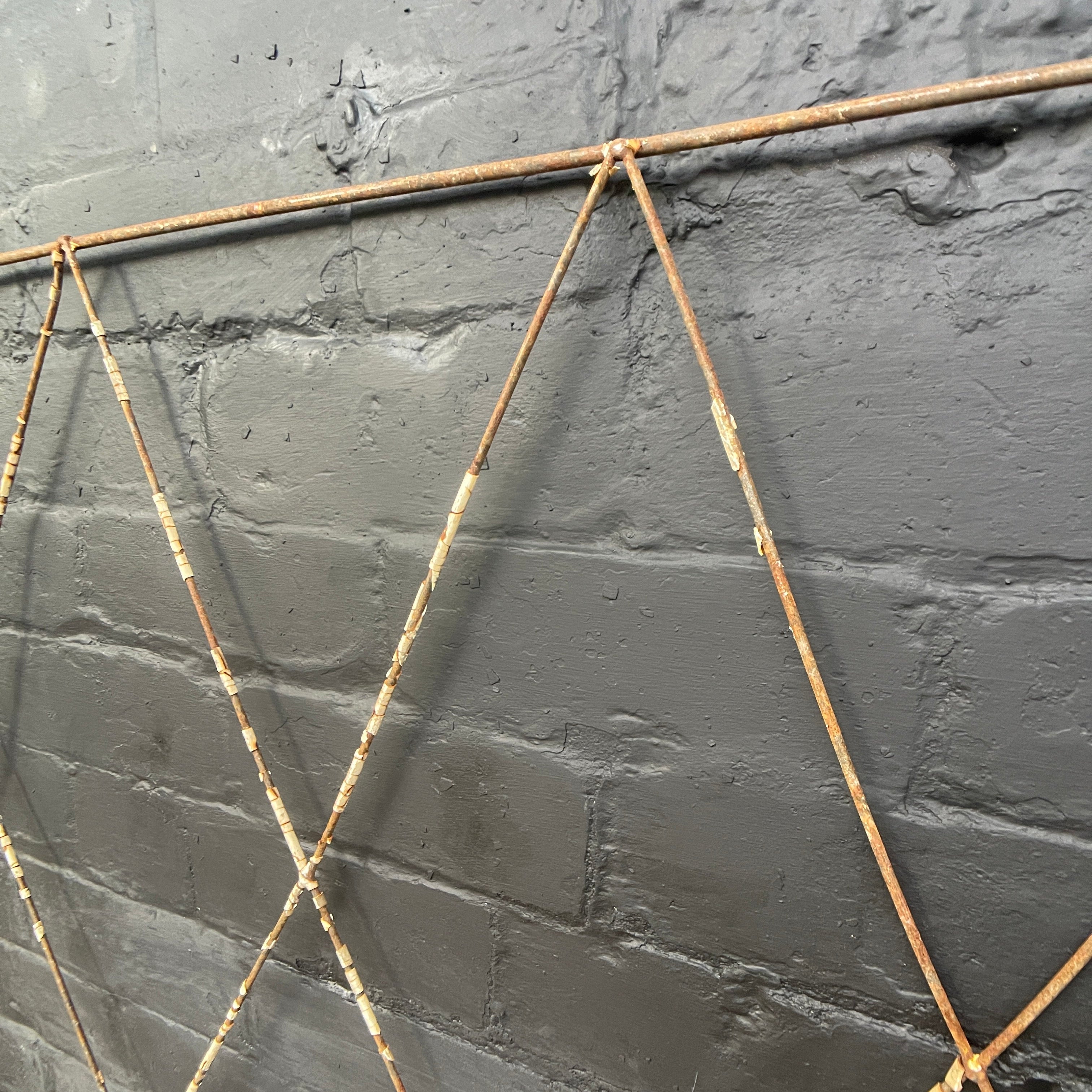 Industrial powerhouse props prop rental hire vintage movie film set dec steel wire grill 2