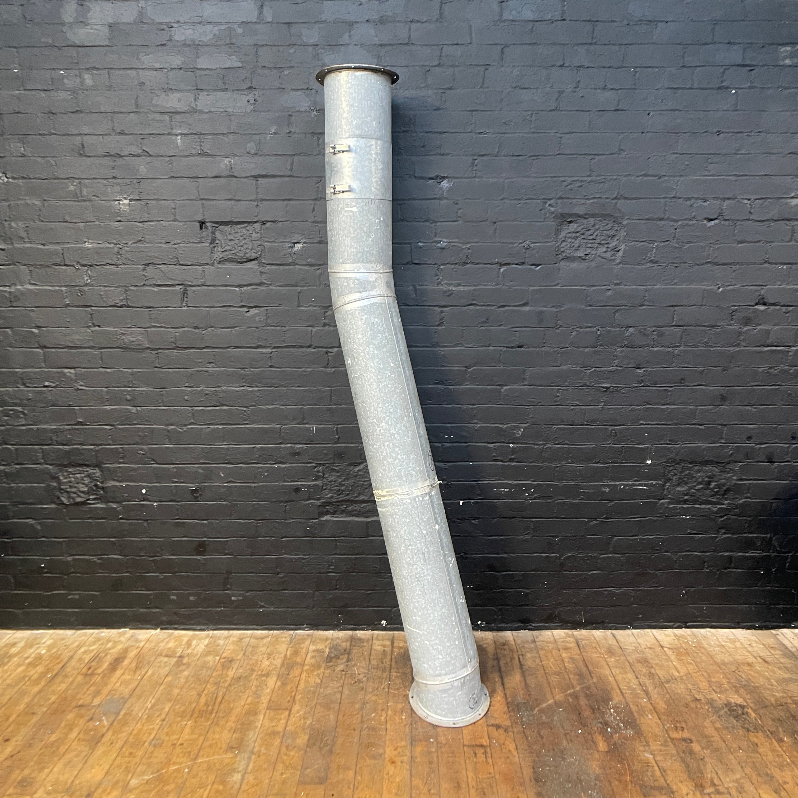 Industrial powerhouse props prop rental hire vintage movie film set dec vent vents tube galvanised duct ducting flue steel
18
