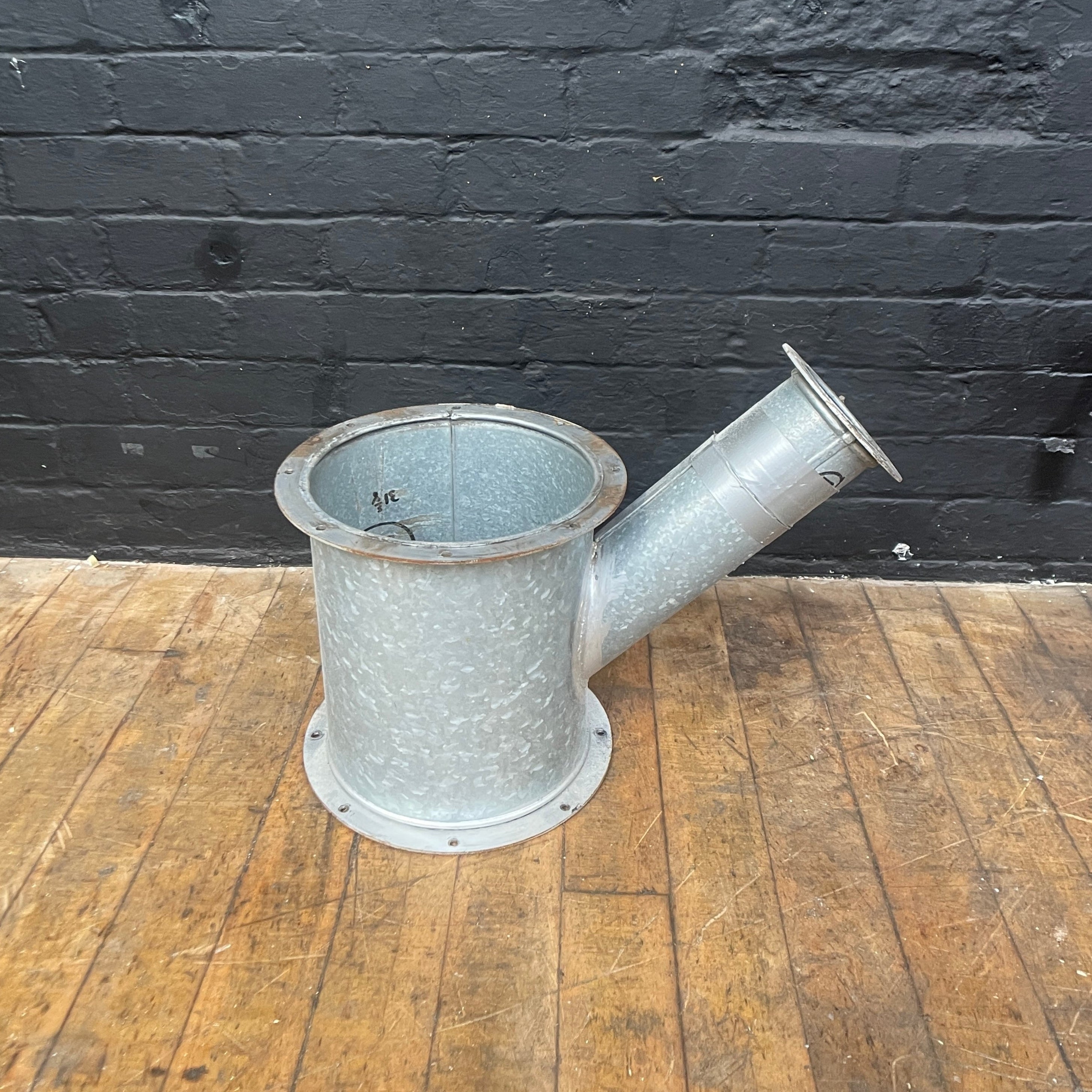Industrial powerhouse props prop rental hire vintage movie film set dec vent vents tube galvanised duct ducting flue steel
21