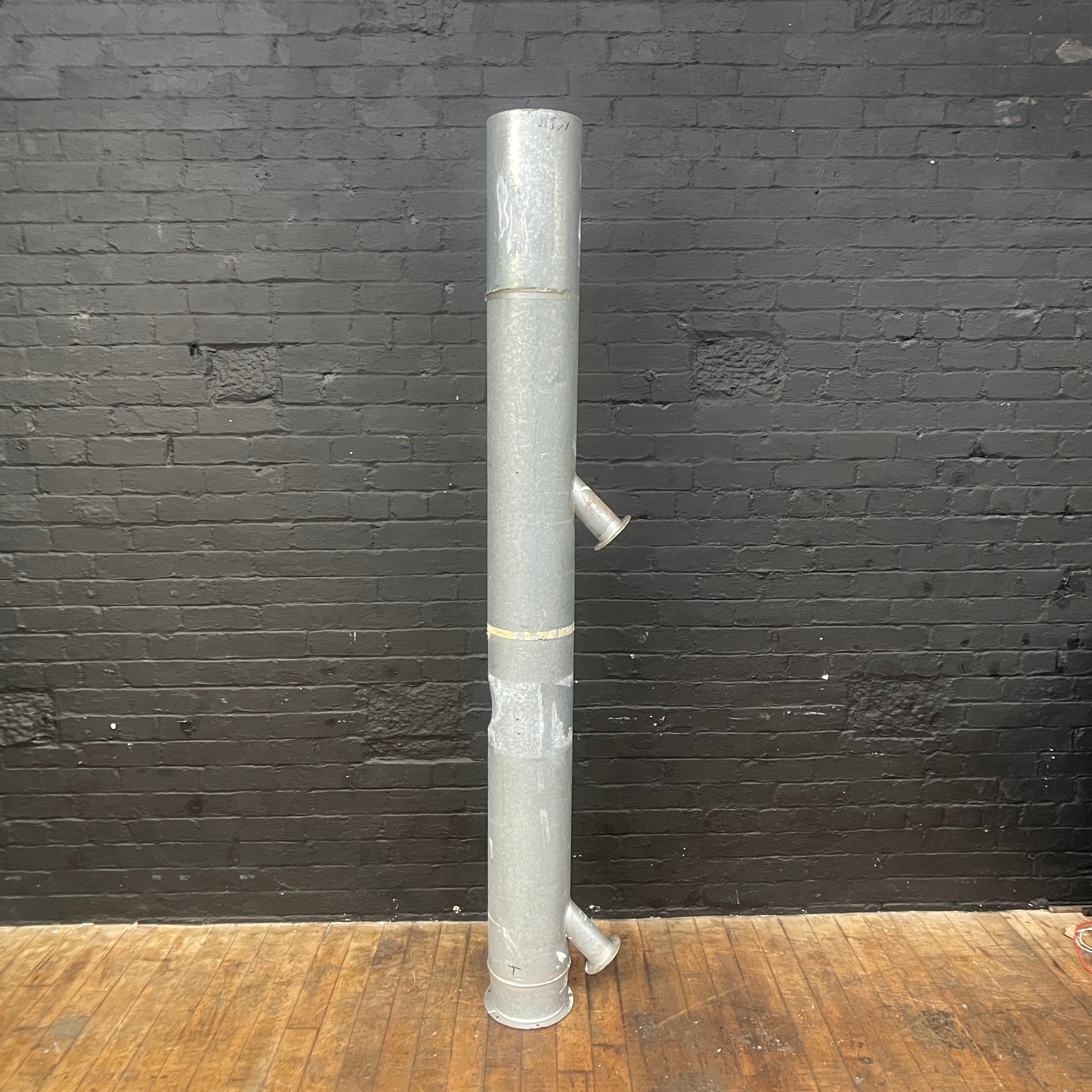 Industrial powerhouse props prop rental hire vintage movie film set dec vent vents tube galvanised duct ducting flue steel
25
