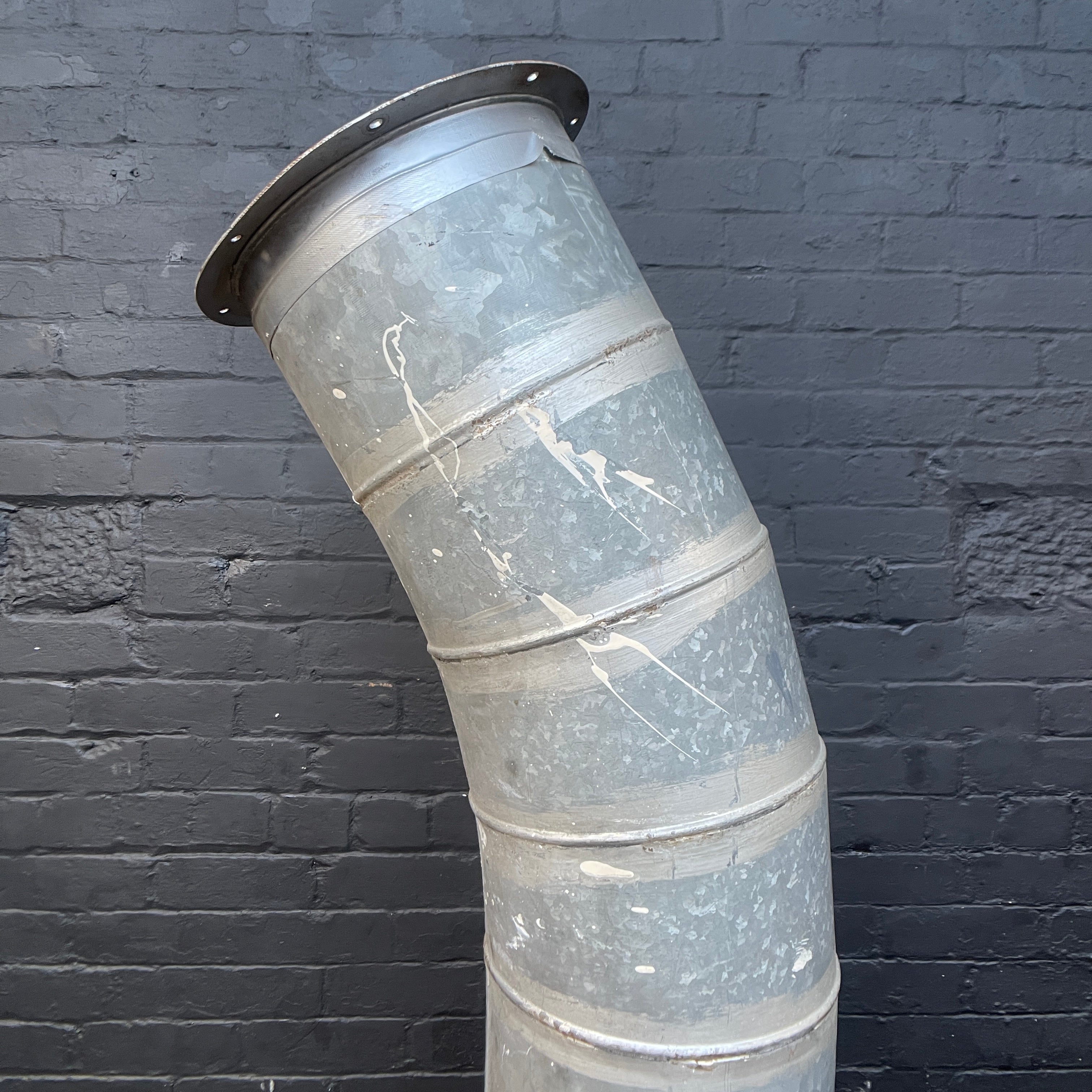 Industrial powerhouse props prop rental hire vintage movie film set dec vent vents tube galvanised duct ducting flue steel
3