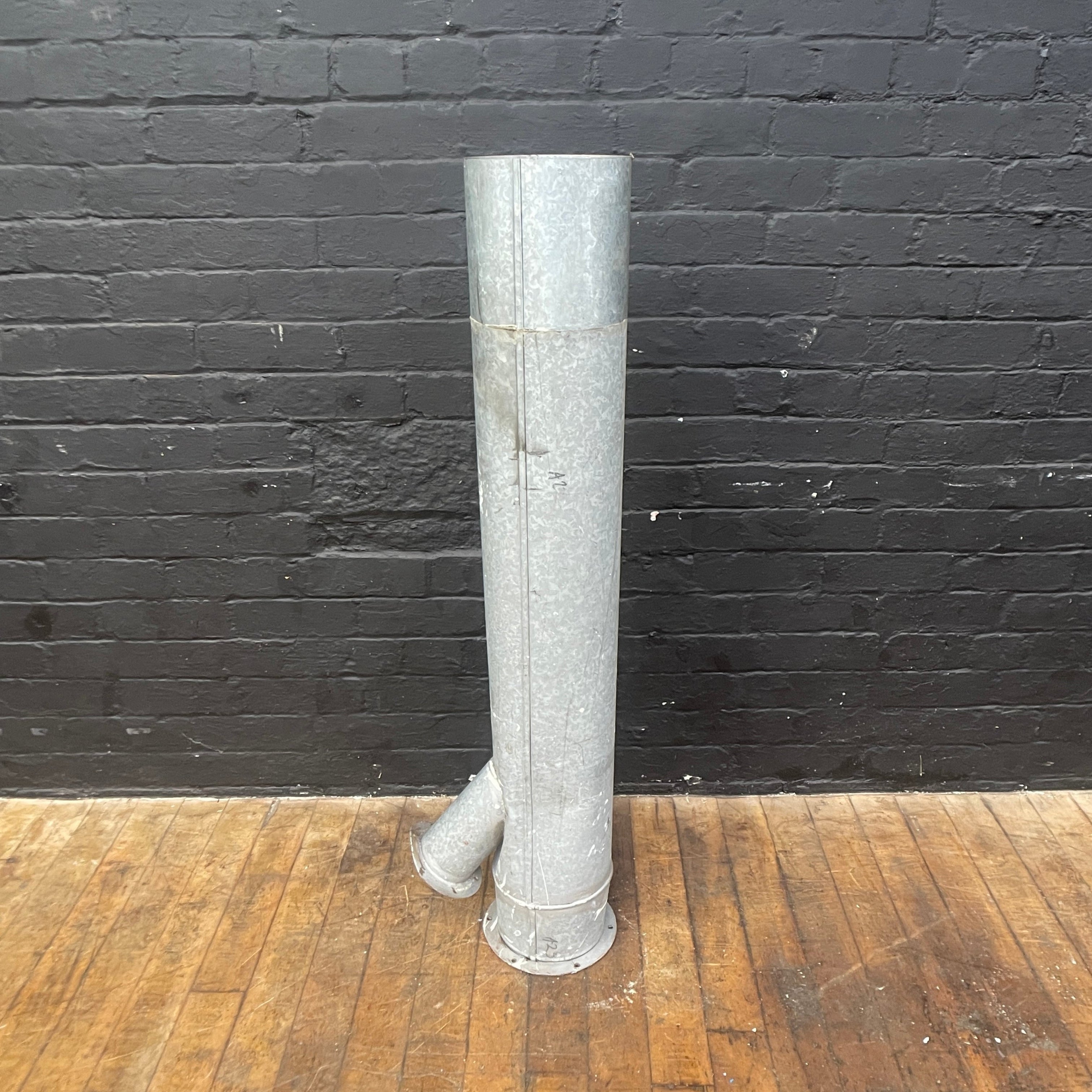 Industrial powerhouse props prop rental hire vintage movie film set dec vent vents tube galvanised duct ducting flue steel
33