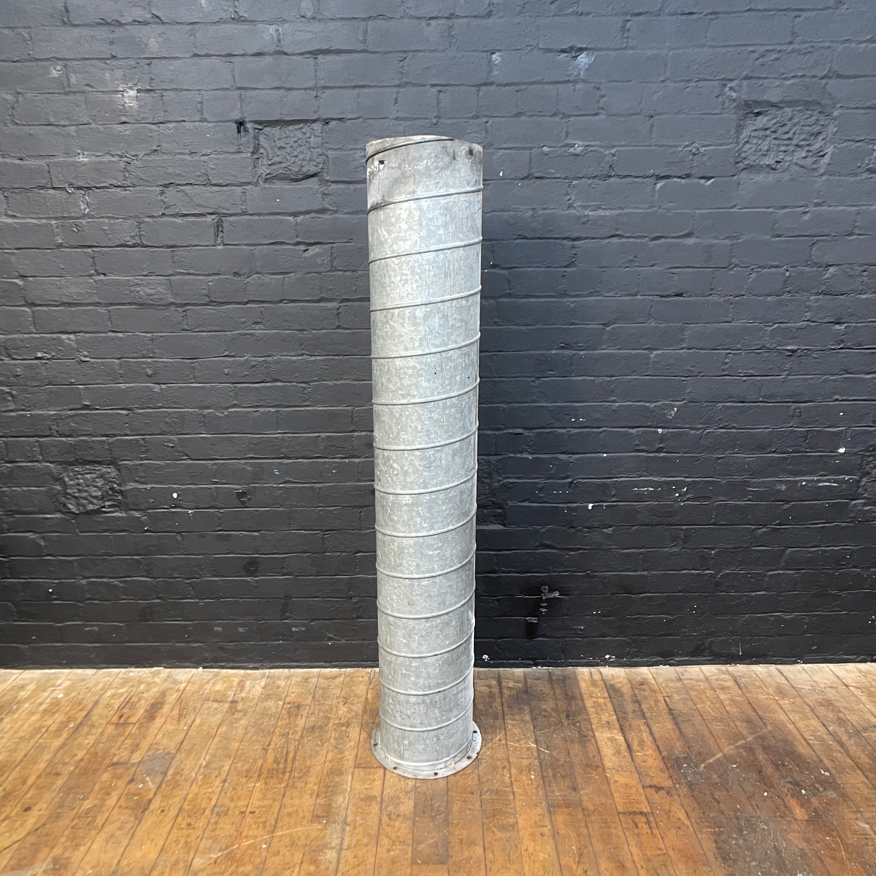 Industrial powerhouse props prop rental hire vintage movie film set dec vent vents tube galvanised duct ducting flue steel
9