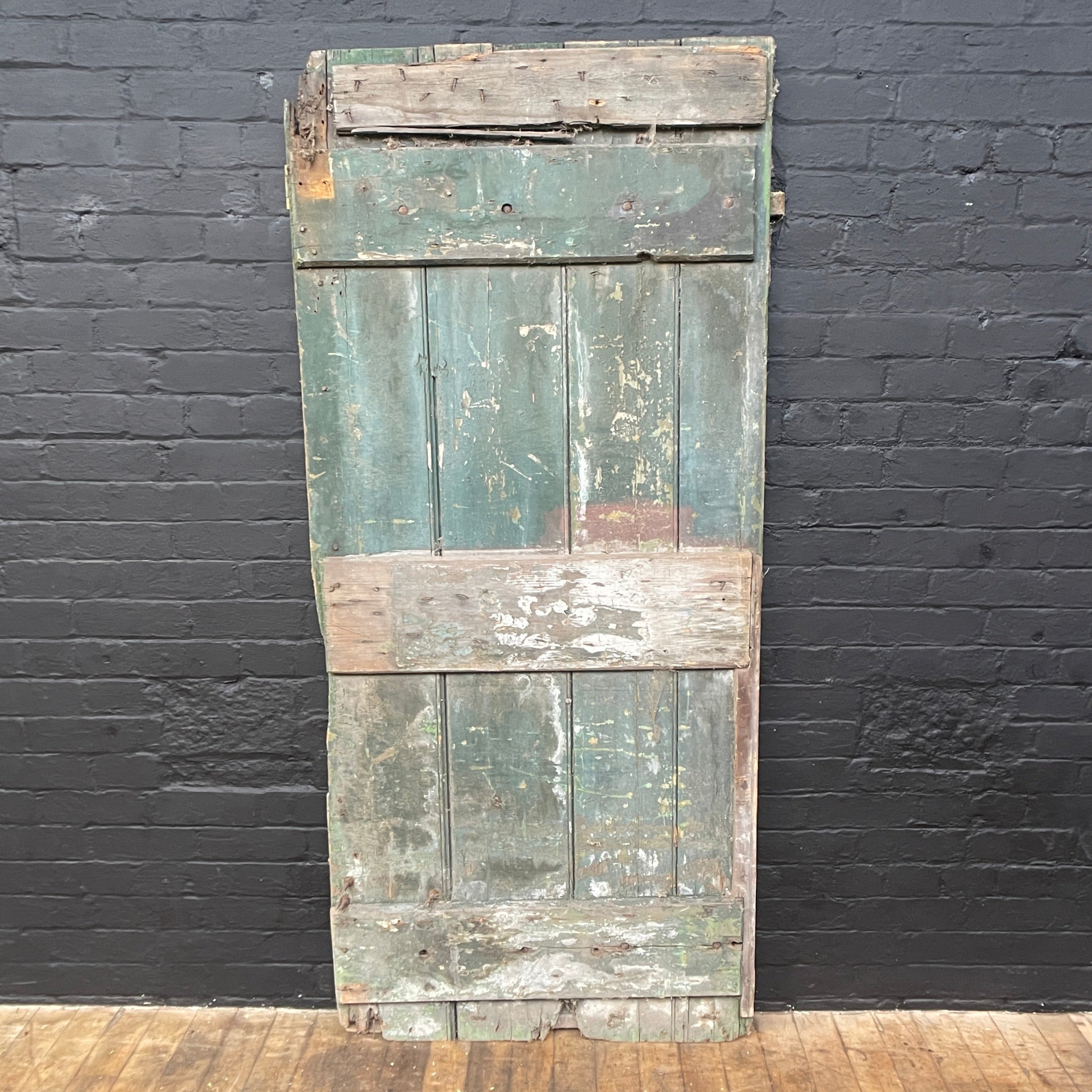 Industrial powerhouse props prop rental hire vintage movie film set dec workshop door garage 3