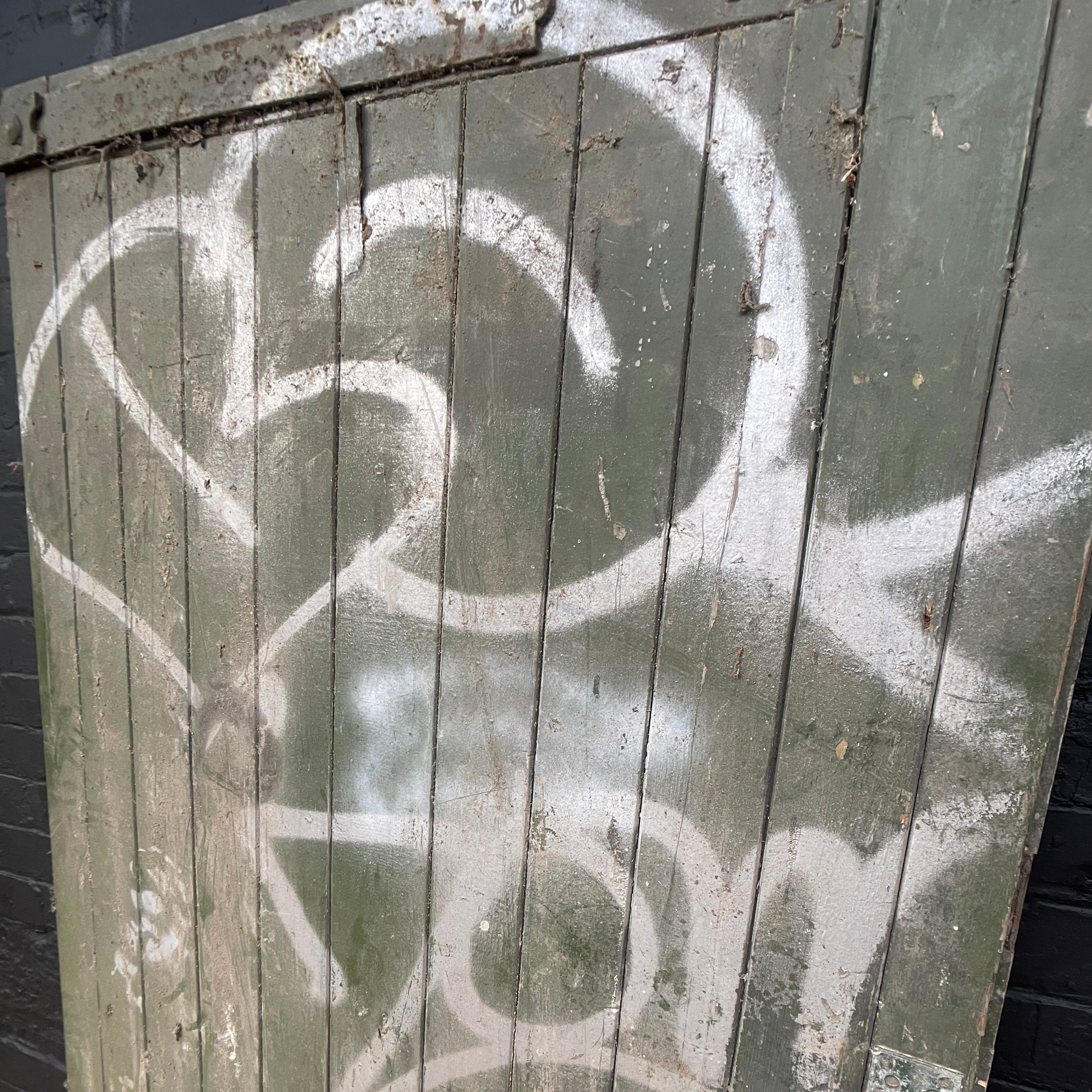 Industrial powerhouse props prop rental hire vintage movie film set dec workshop garage door 1