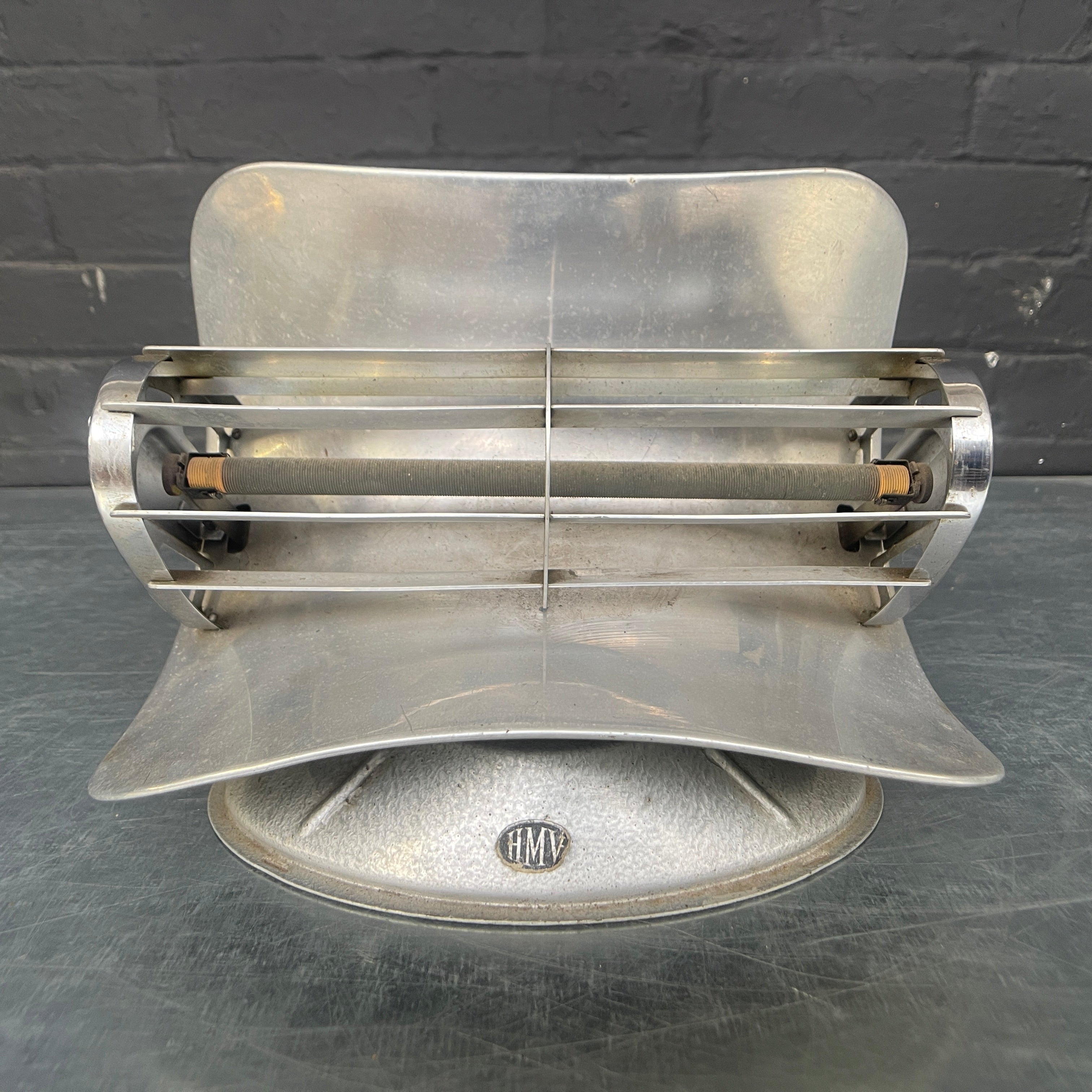 Industrial powerhouse props prop rental hire vintage tv movie film set dec HMV element heater