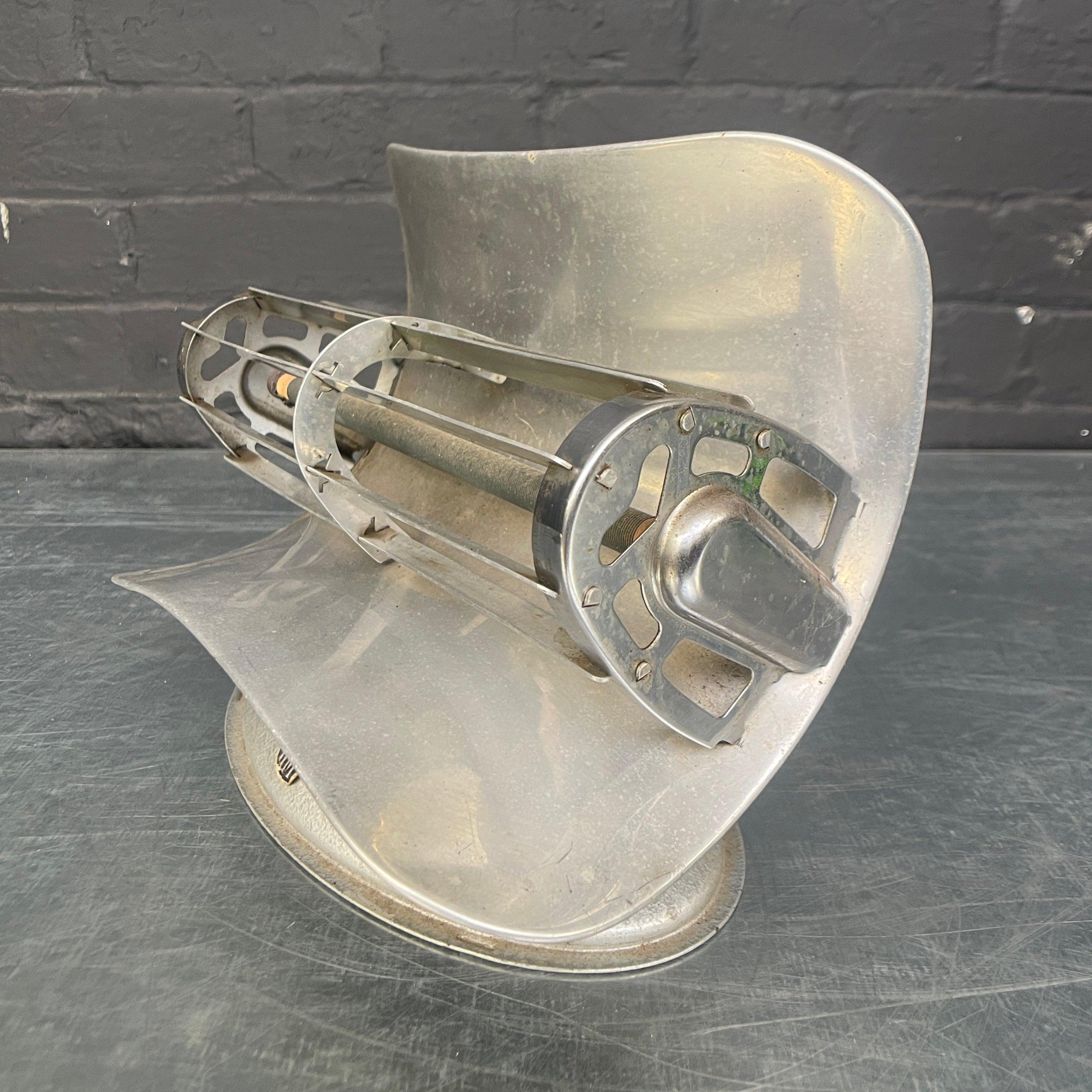 Industrial powerhouse props prop rental hire vintage tv movie film set dec HMV element heater 1950