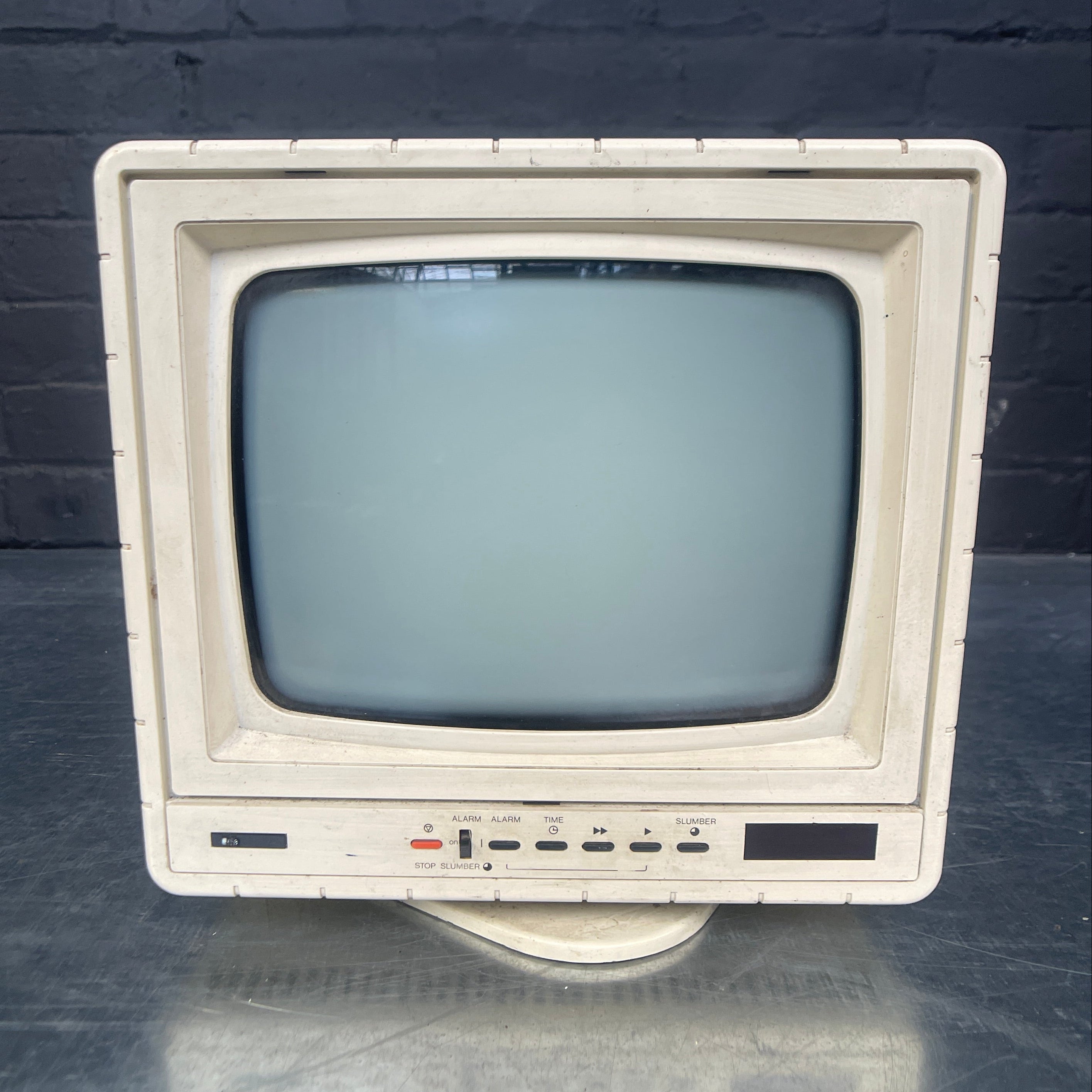 Industrial powerhouse props prop rental hire vintage tv movie film set dec PYE television portable 1980's cream