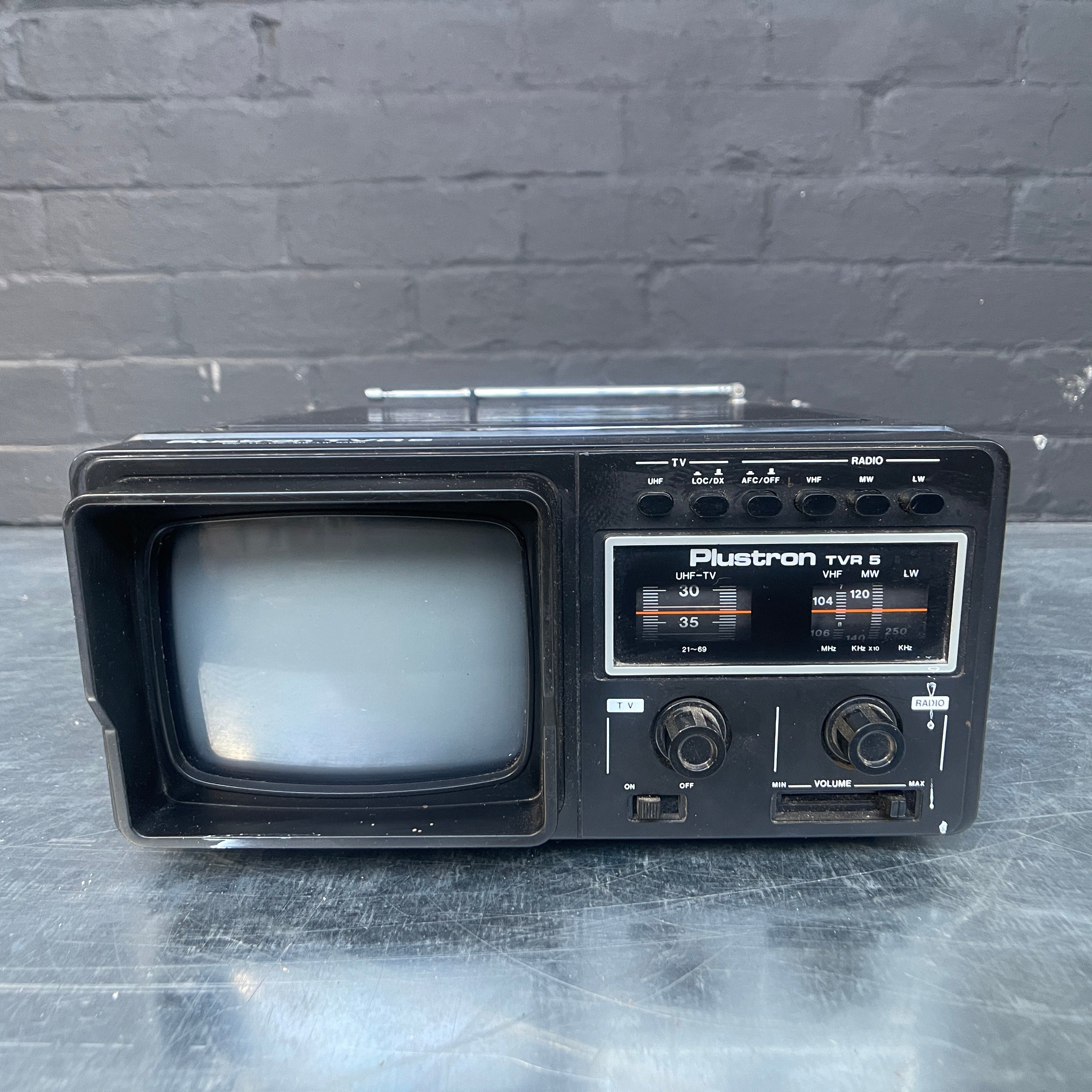 Industrial powerhouse props prop rental hire vintage tv movie film set dec Plustron television radio