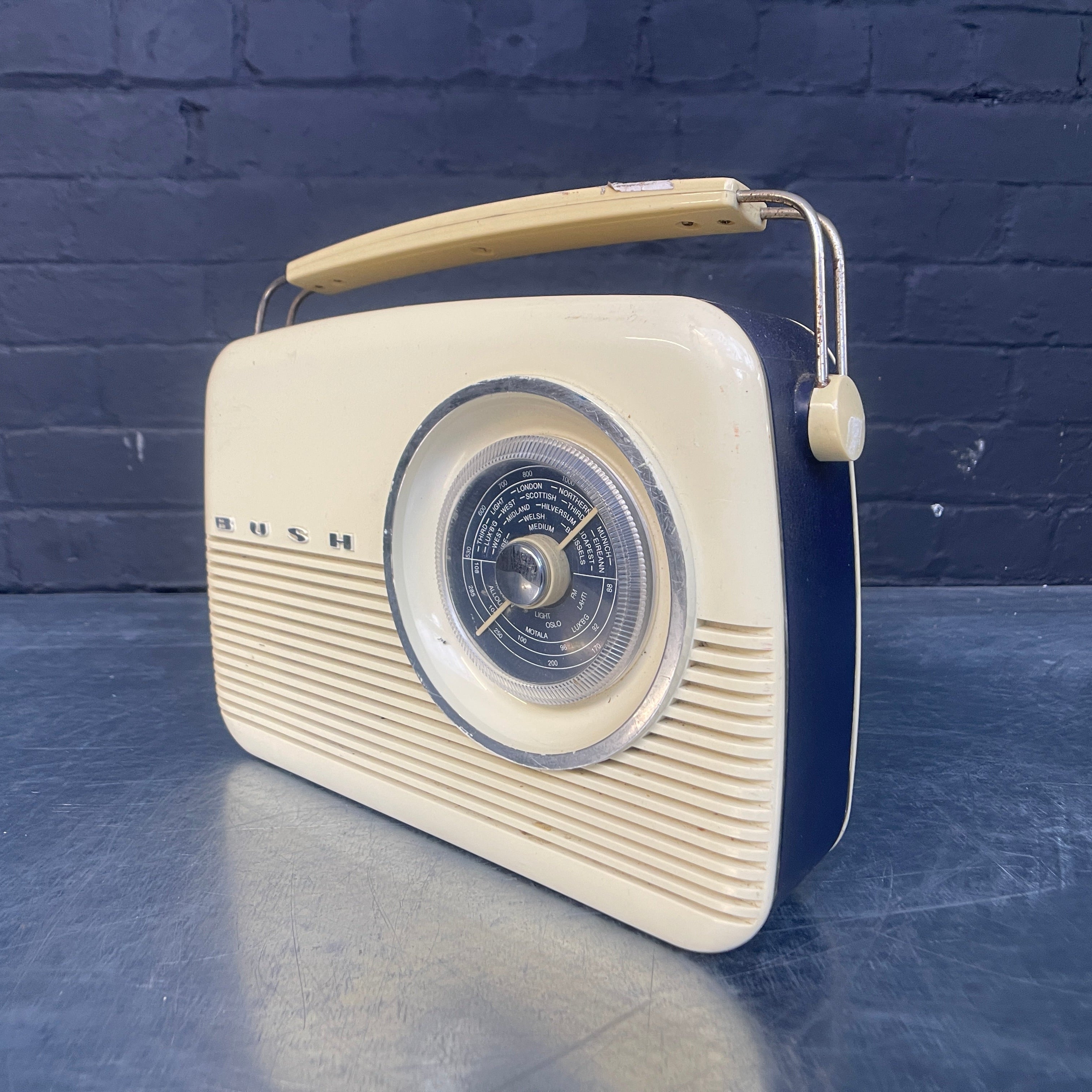Industrial powerhouse props prop rental hire vintage tv movie film set dec bush radio cream
