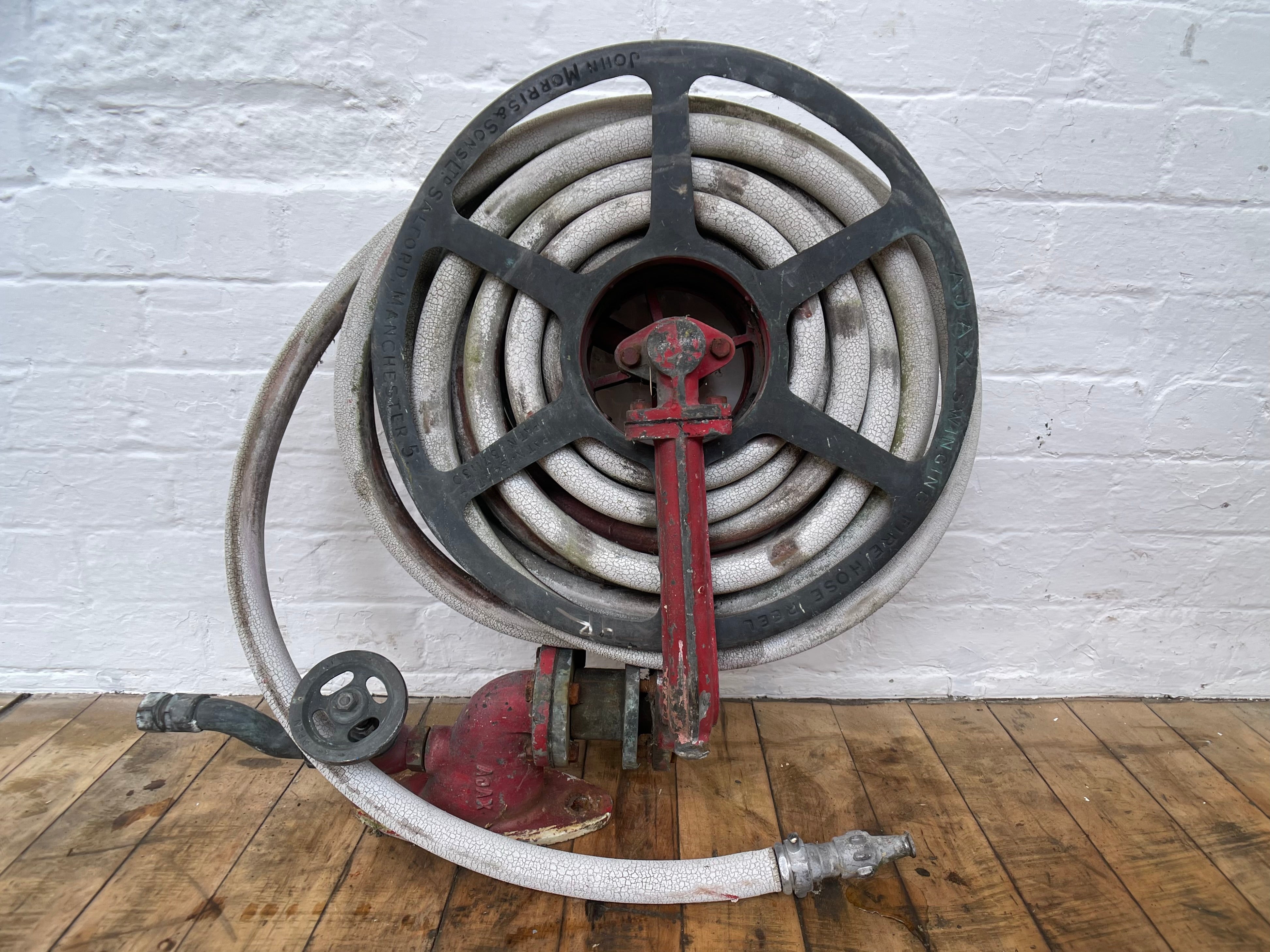 Industrial powerhouse props prop rental hire vintage tv movie film set dec hose reel