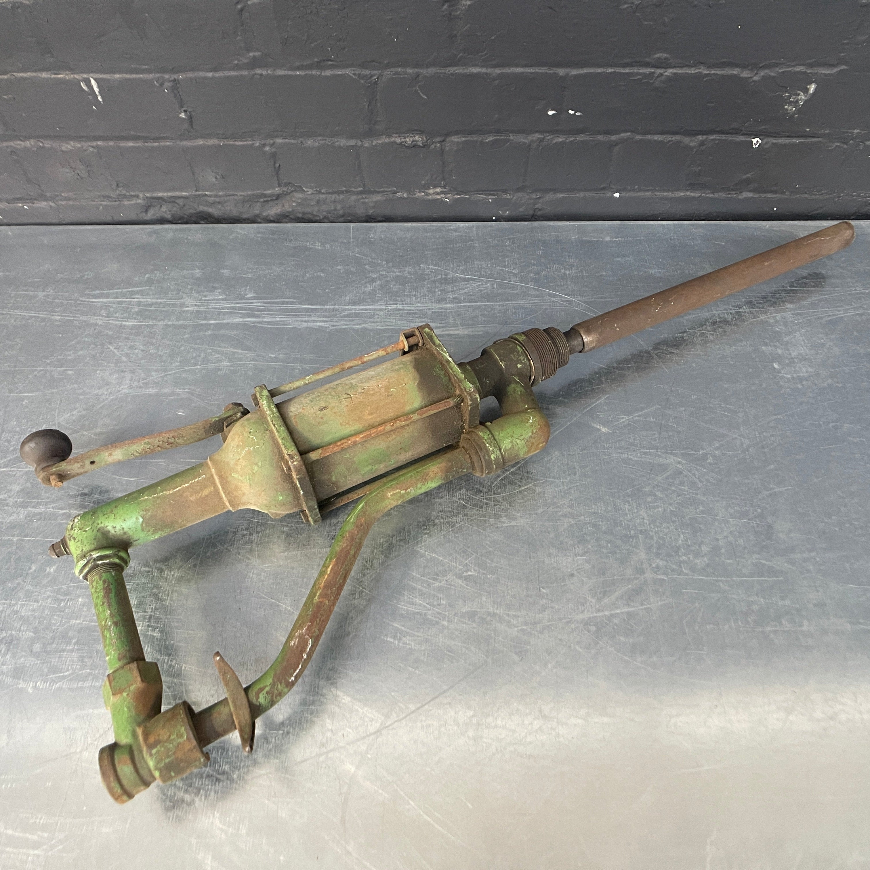 Industrial powerhouse props prop rental hire vintage tv movie film set dec oil pump tool