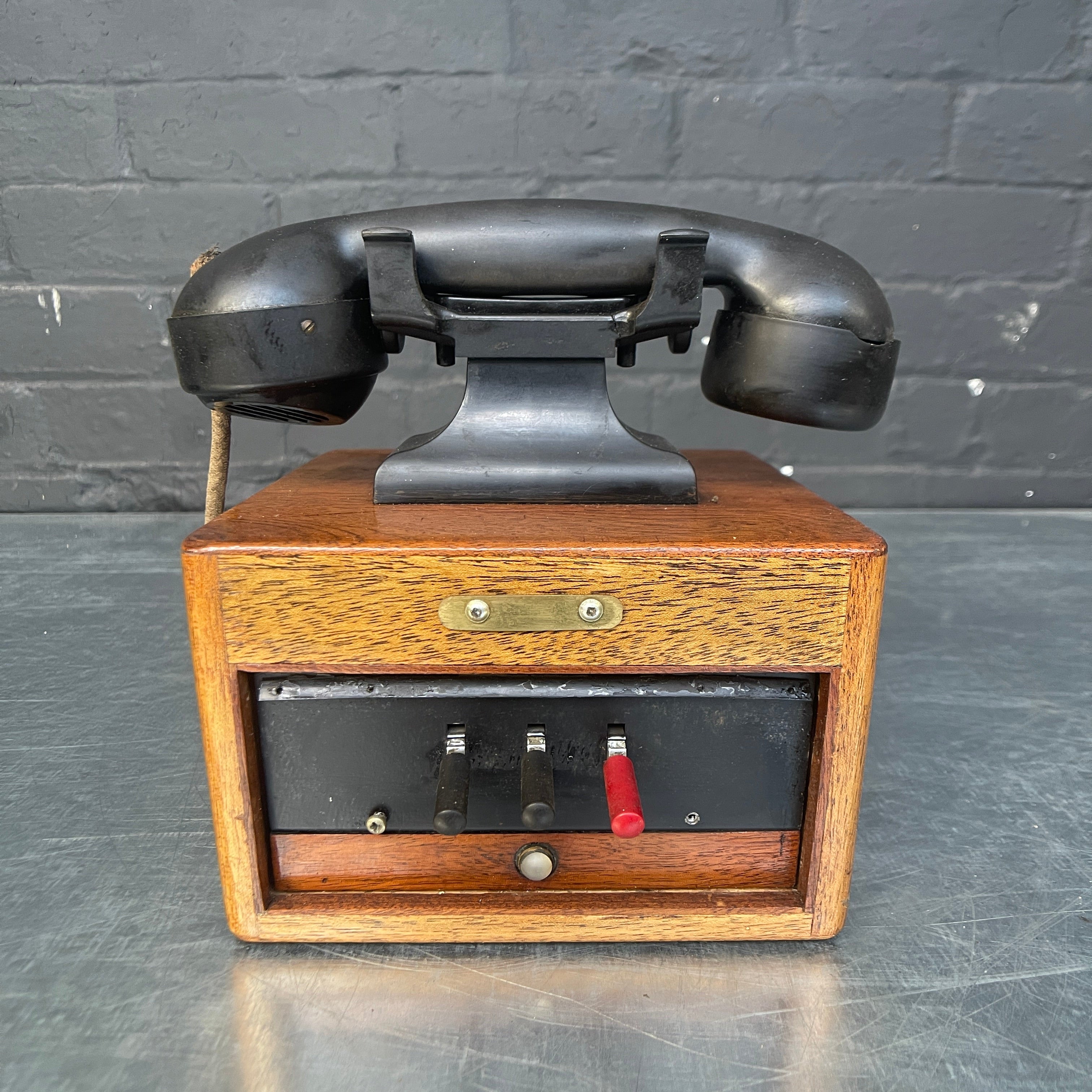 Industrial powerhouse props prop rental hire vintage tv movie film set dec telephone system