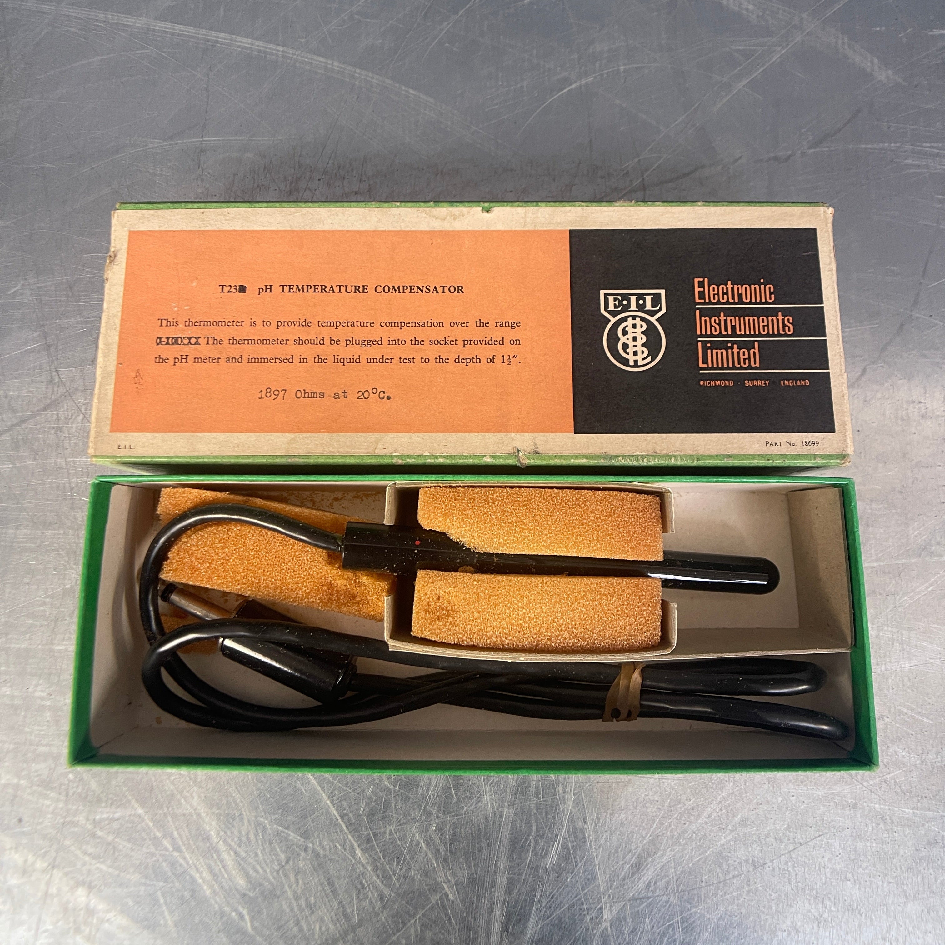 Industrial powerhouse props prop rental hire vintage tv movie film set dec temperature tester