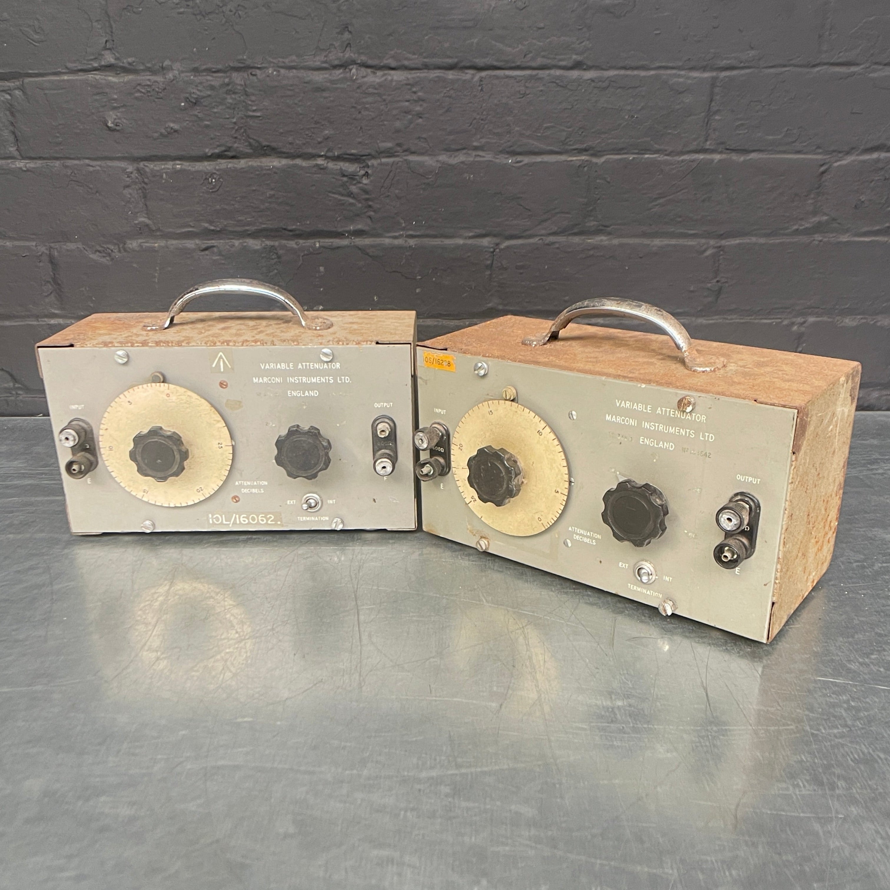 Military variable attenuator electrical Industrial powerhouse props prop rental hire vintage movie film set dec