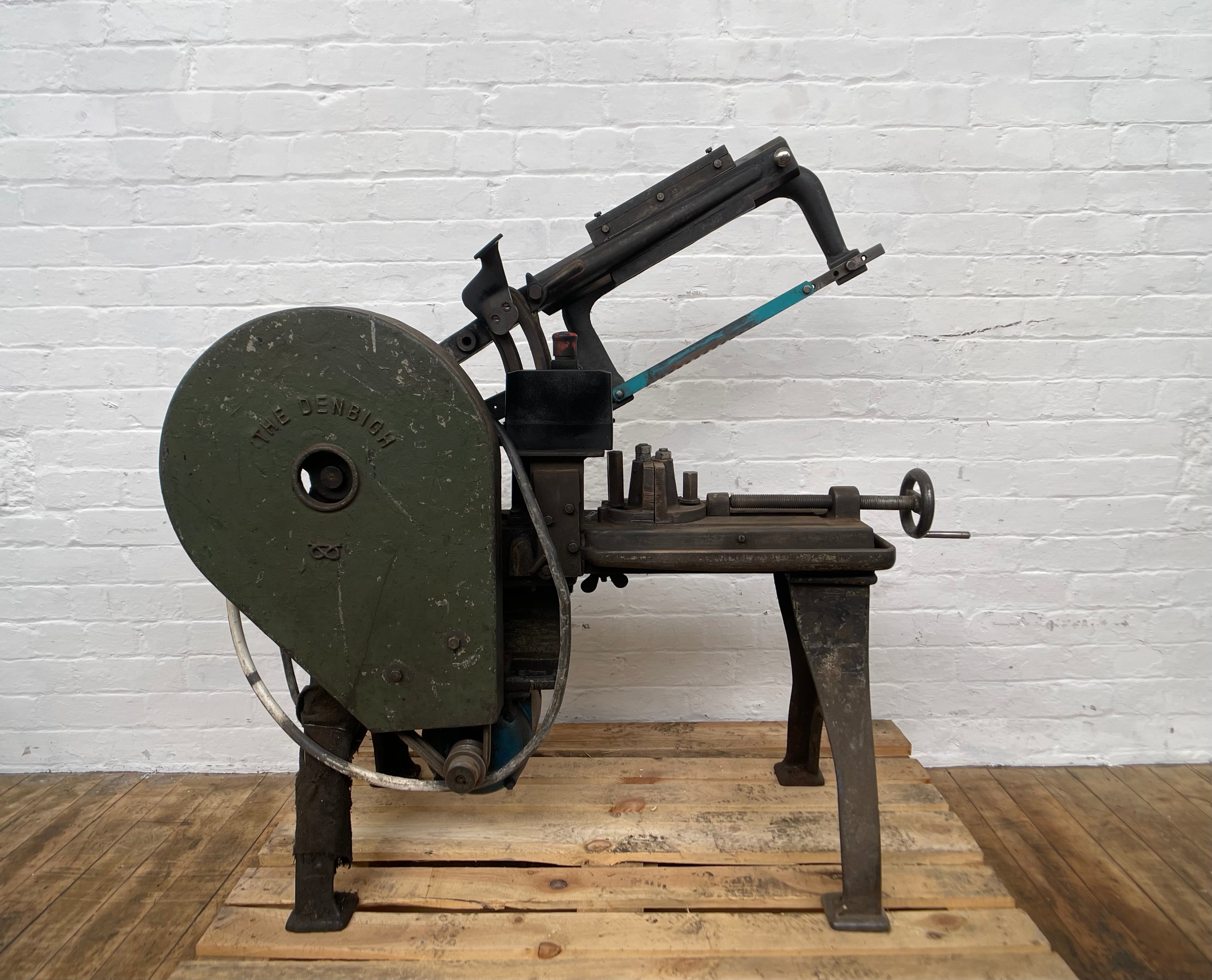 Powerhouse props industrial hacksaw saw heavy duty blade rental hire machine