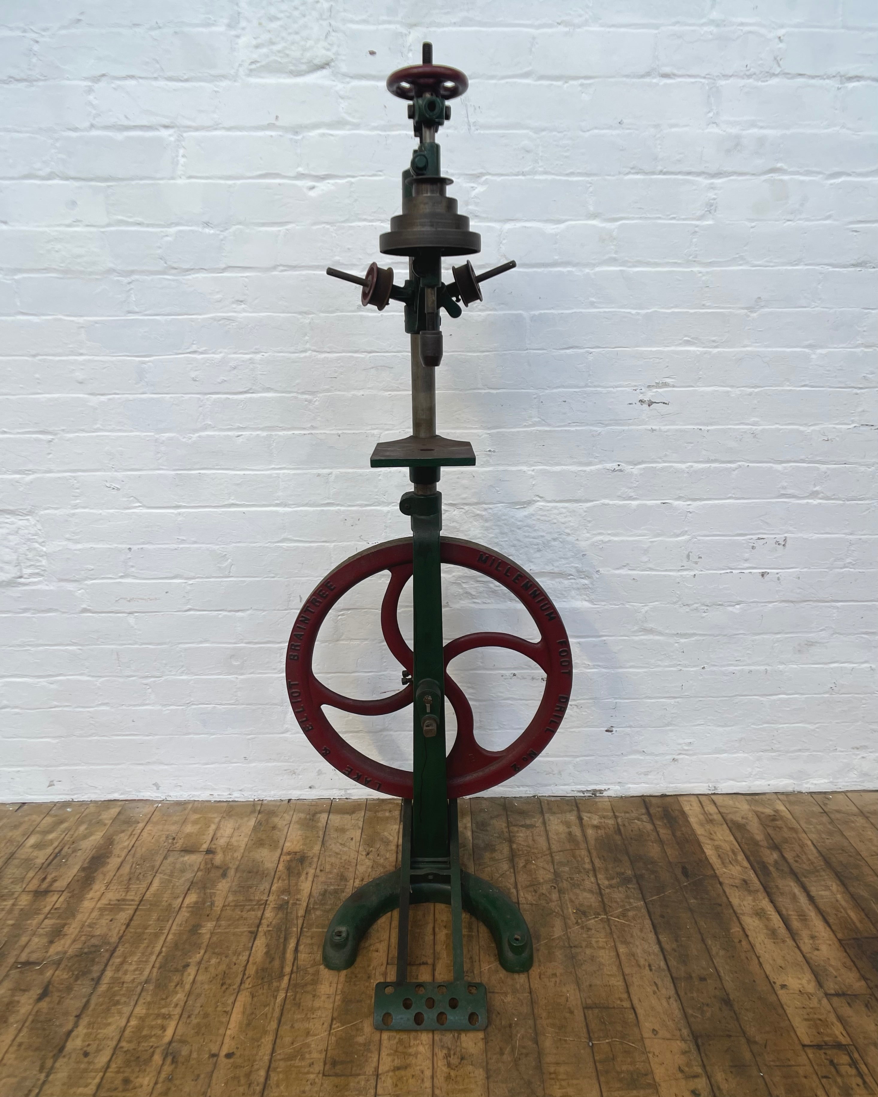 Powerhouse props prop hire rental industrial foot operated pillar drill