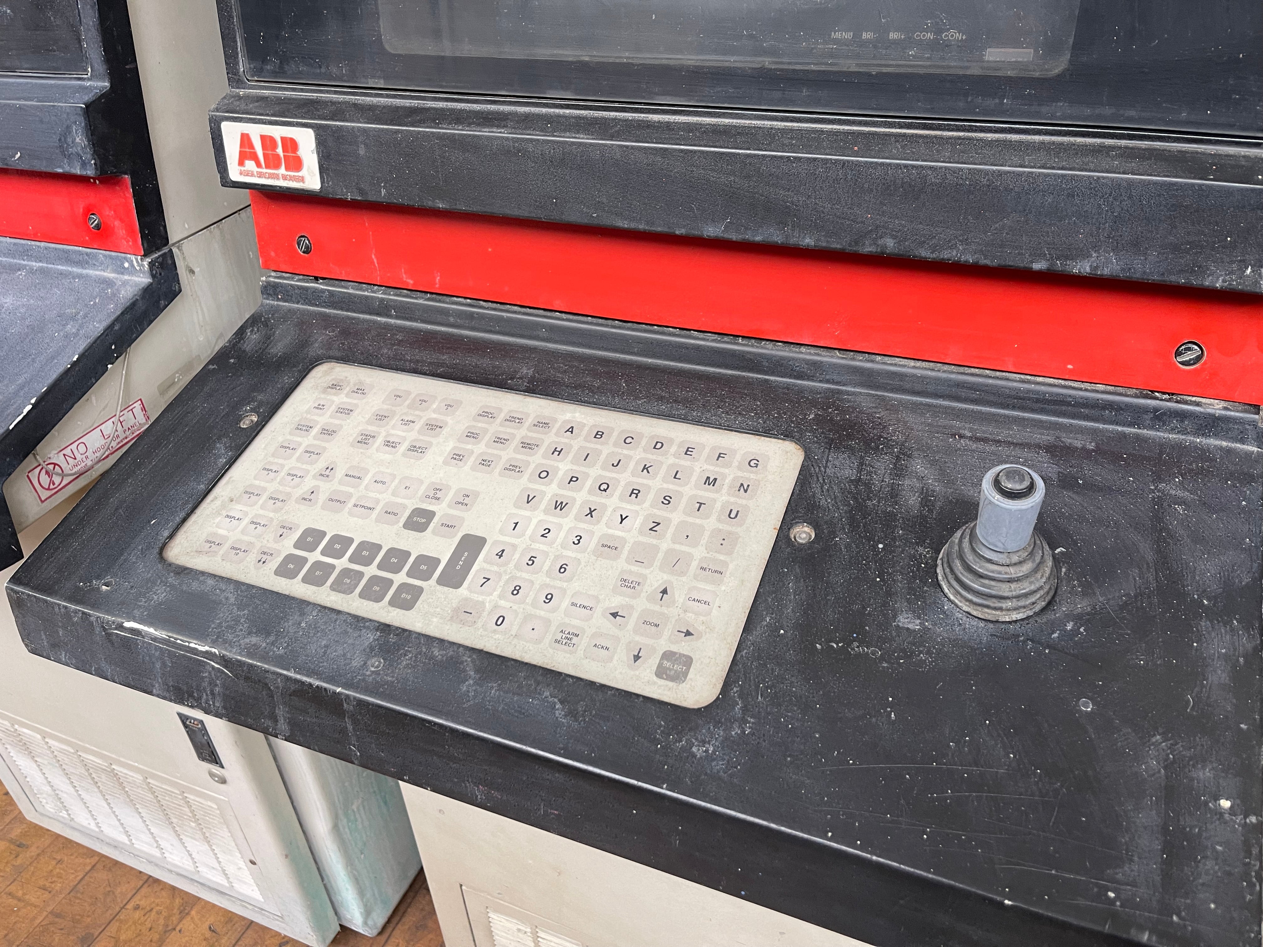 Powerhouse props vintage industrial switchgear electrical panel voltage power station electric supply unit console controller control rental hire movie film