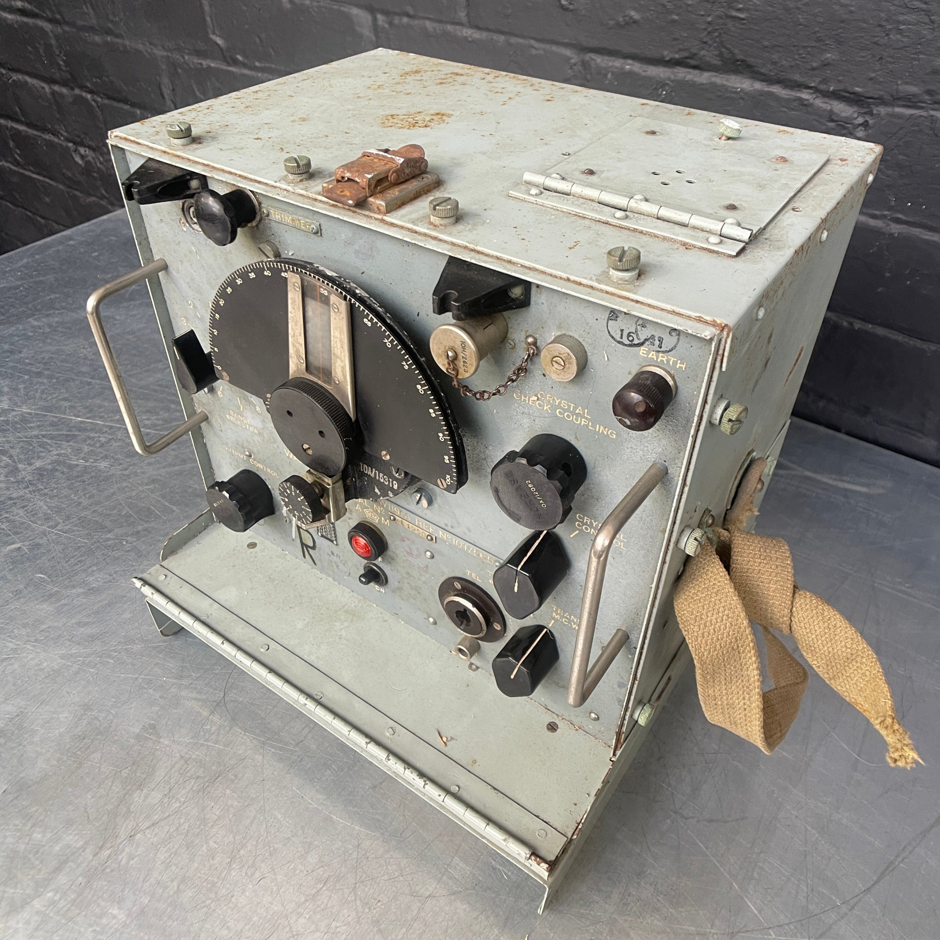 air ministry wavemeter wave meter electrical military Industrial powerhouse props prop rental hire vintage movie film set dec 1