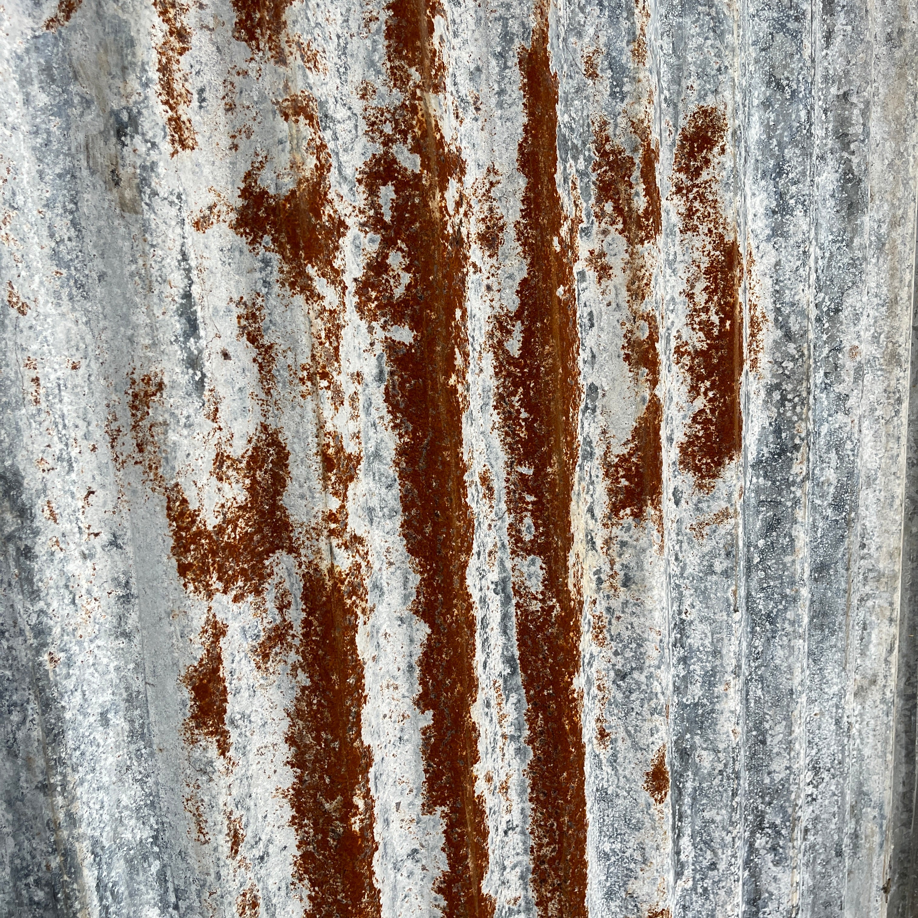 corrugated roofing sheet galvanised metal vintage scrap rusty agricultural cladding 2
