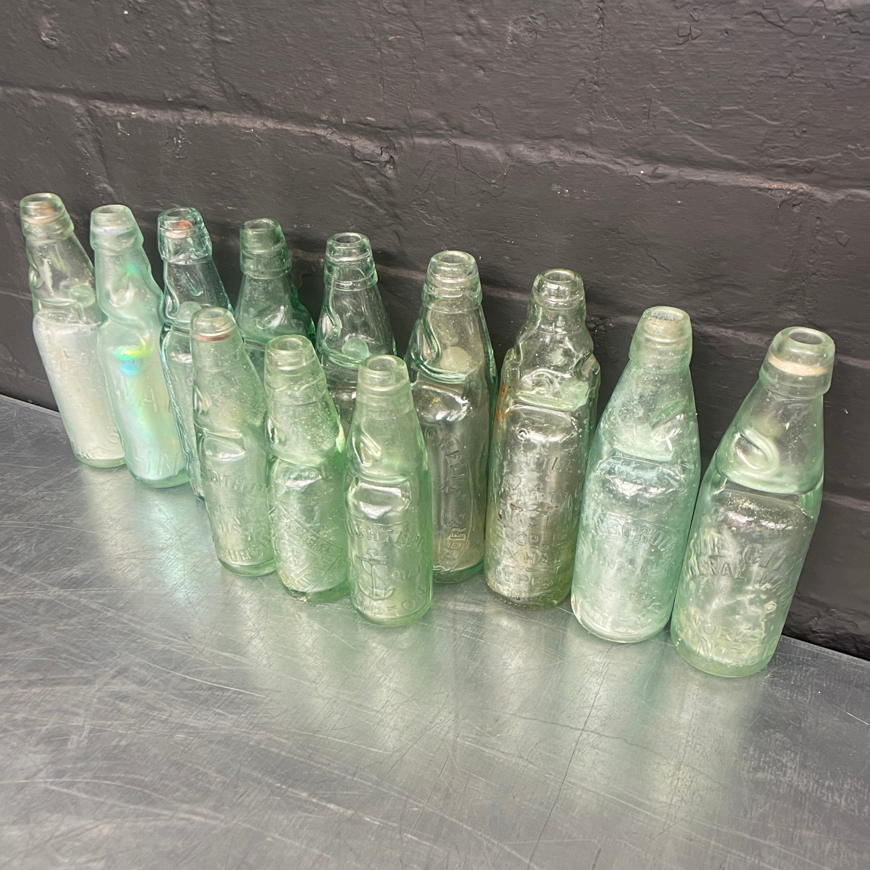 green old vintage apothecary bottles chemist 1