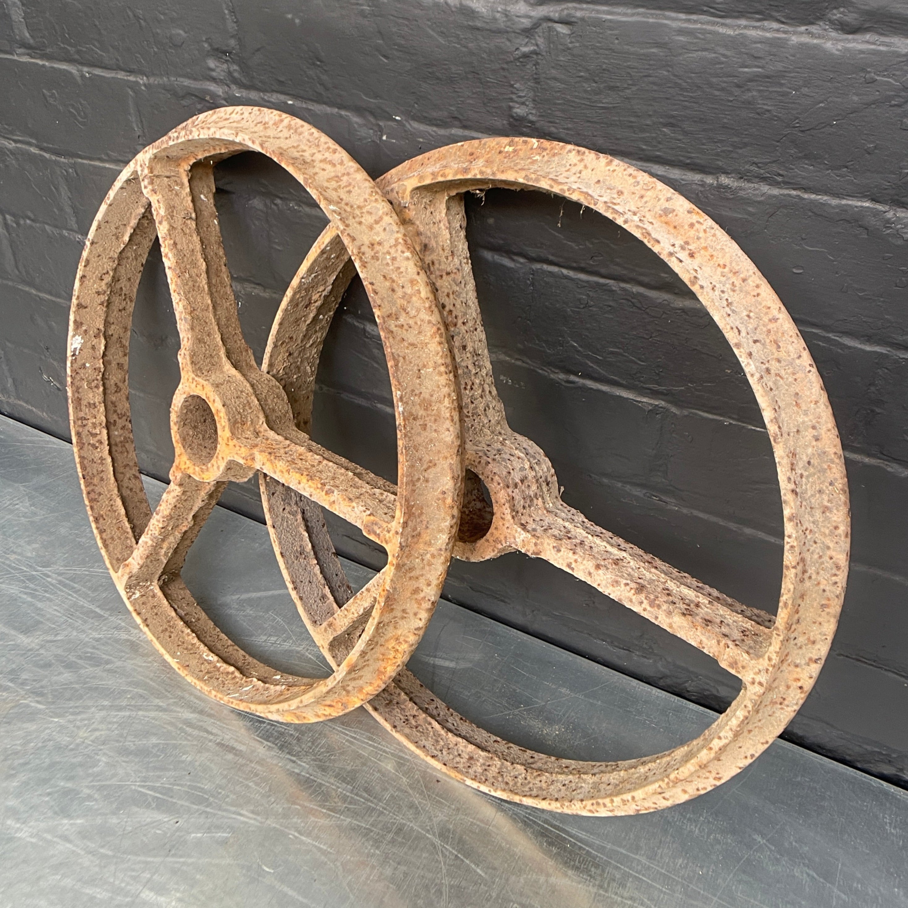 old trolley rusty wheels cart Industrial powerhouse props prop rental hire vintage movie film set dec 1
