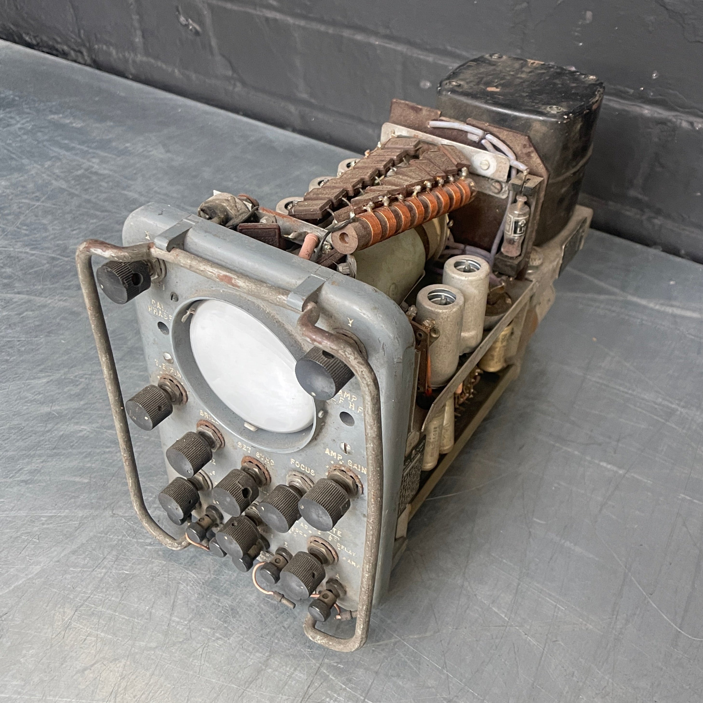 oscilloscope unit electrical Industrial powerhouse props prop rental hire vintage movie film set dec 31