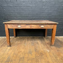 Oak desk