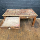 Oak desk