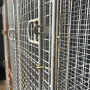 Industrial mesh wire lockers Qty 3