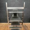 Hupfer stainless steel adjustable catering shelves on casters Qty 1