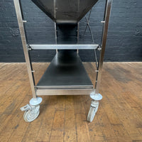Hupfer stainless steel adjustable catering shelves on casters Qty 1