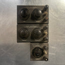 Industrial powerhouse props prop rental hire vintage movie film set dec Electrical decade resistance switchgear dials