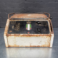 Industrial powerhouse props prop rental hire vintage movie film set dec MOD air ministry valve tester Mullard electrical equipment