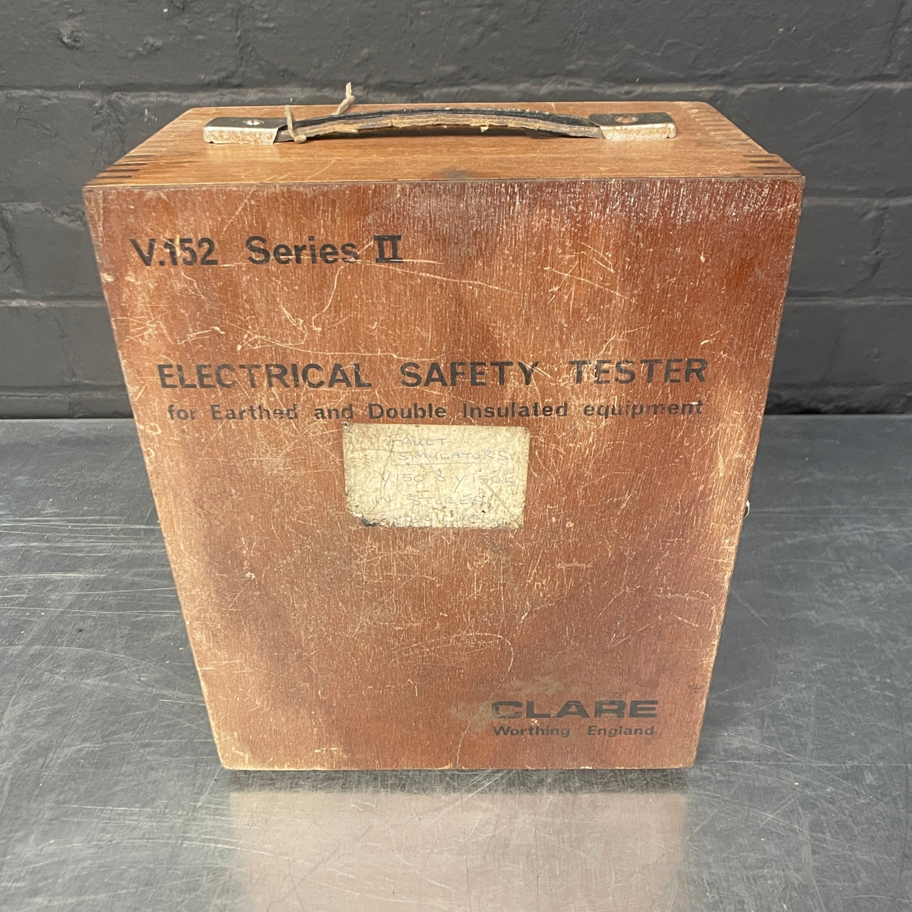 Industrial powerhouse props prop rental hire vintage movie film set dec PAT tester electrical scientific 2