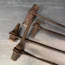 Industrial powerhouse props prop rental hire vintage movie film set dec Set of Blacksmiths tools rusty