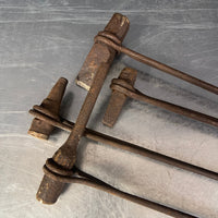 Industrial powerhouse props prop rental hire vintage movie film set dec Set of Blacksmiths tools rusty