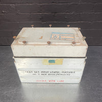 Industrial powerhouse props prop rental hire vintage movie film set dec air force test set military electrical 2