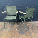 Industrial powerhouse props prop rental hire vintage movie film set dec canvas directors chair chairs