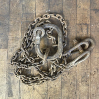 Industrial powerhouse props prop rental hire vintage movie film set dec chain hook eye rusty 1